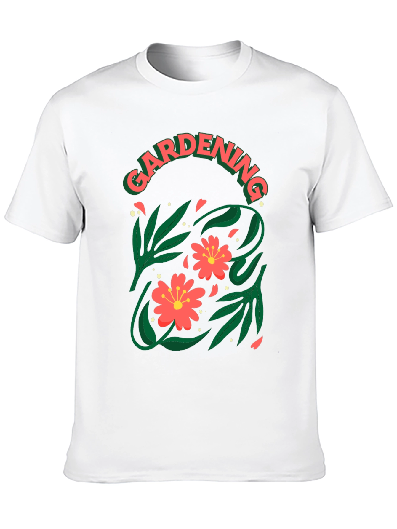 Gardening Floral T-Shirt