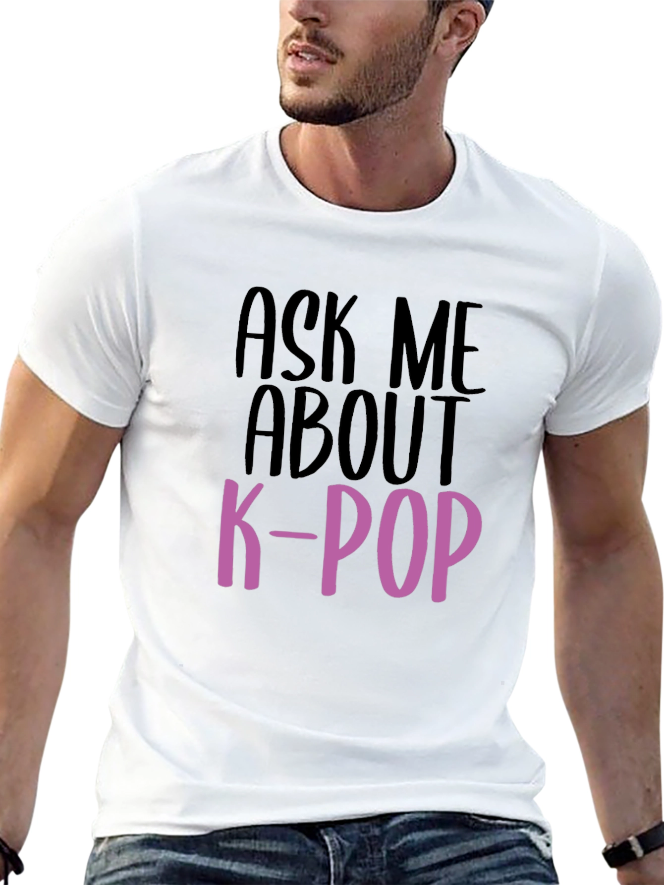 Ask Me About K-Pop T-Shirt