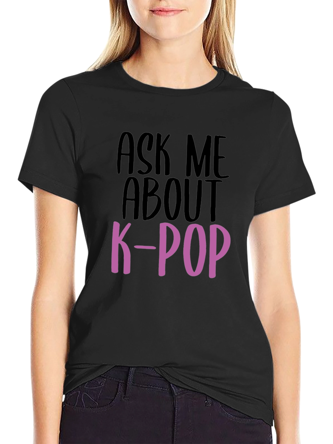 Ask Me About K-Pop T-Shirt