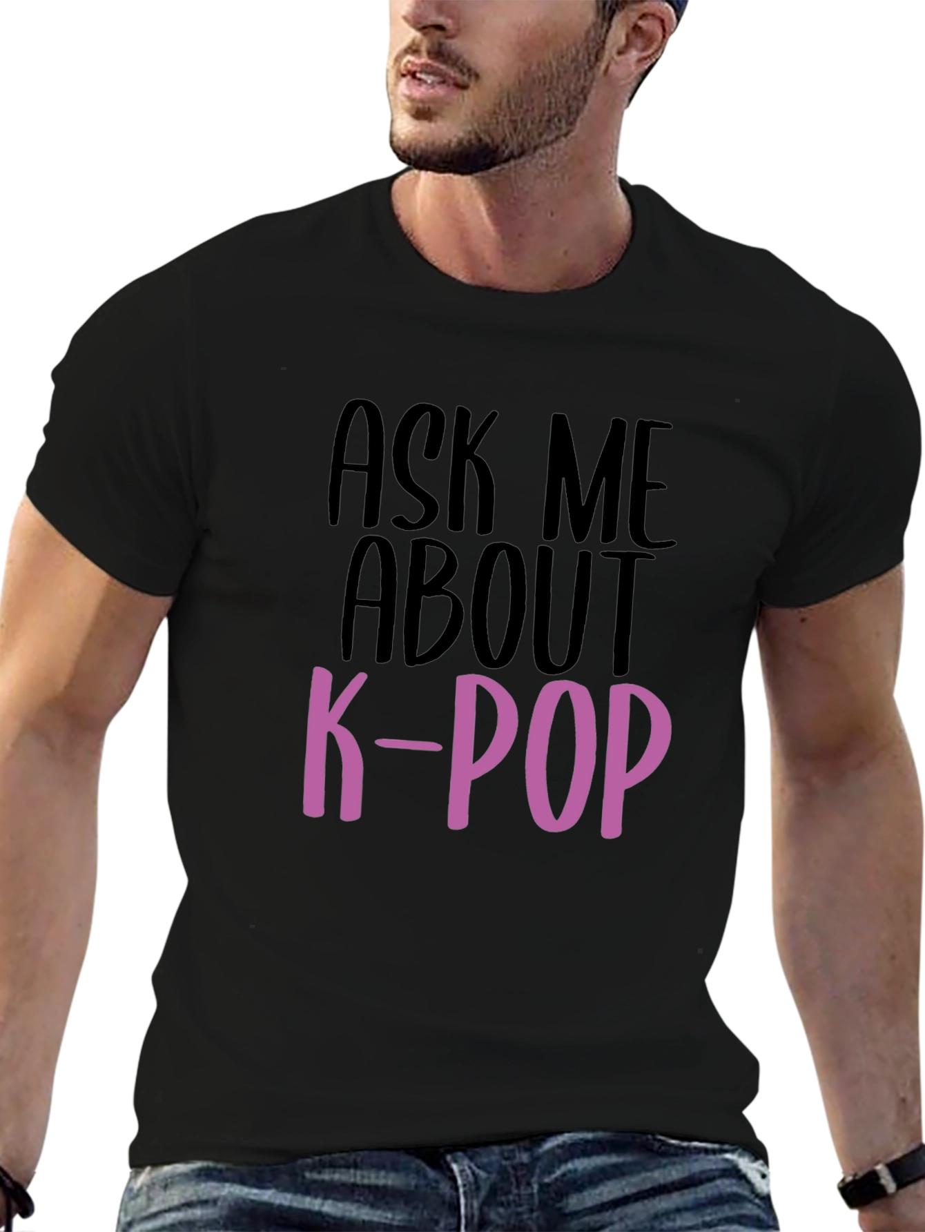 Ask Me About K-Pop T-Shirt
