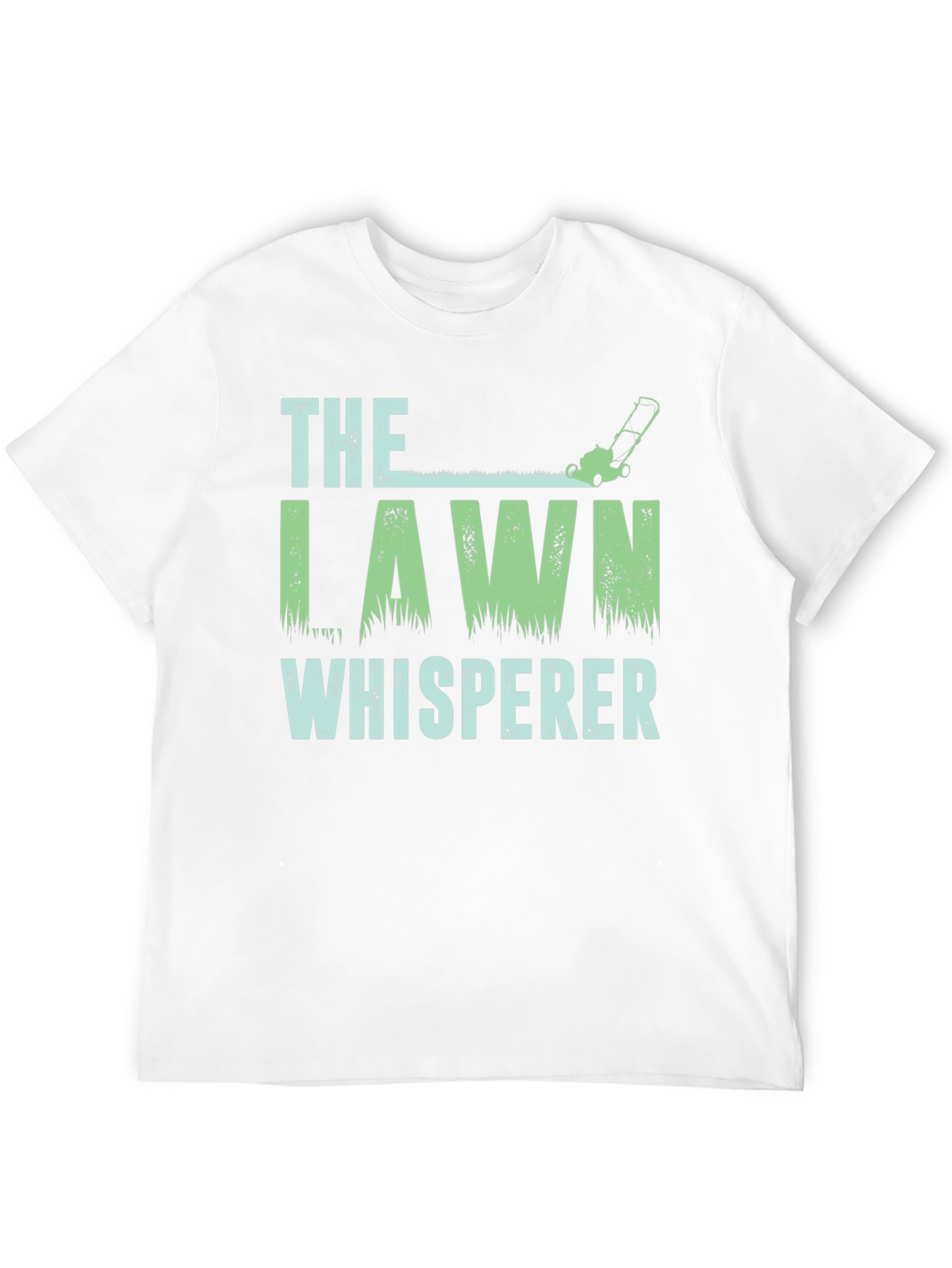 Lawn Whisperer Graphic T-Shirt - Black Cotton Tee