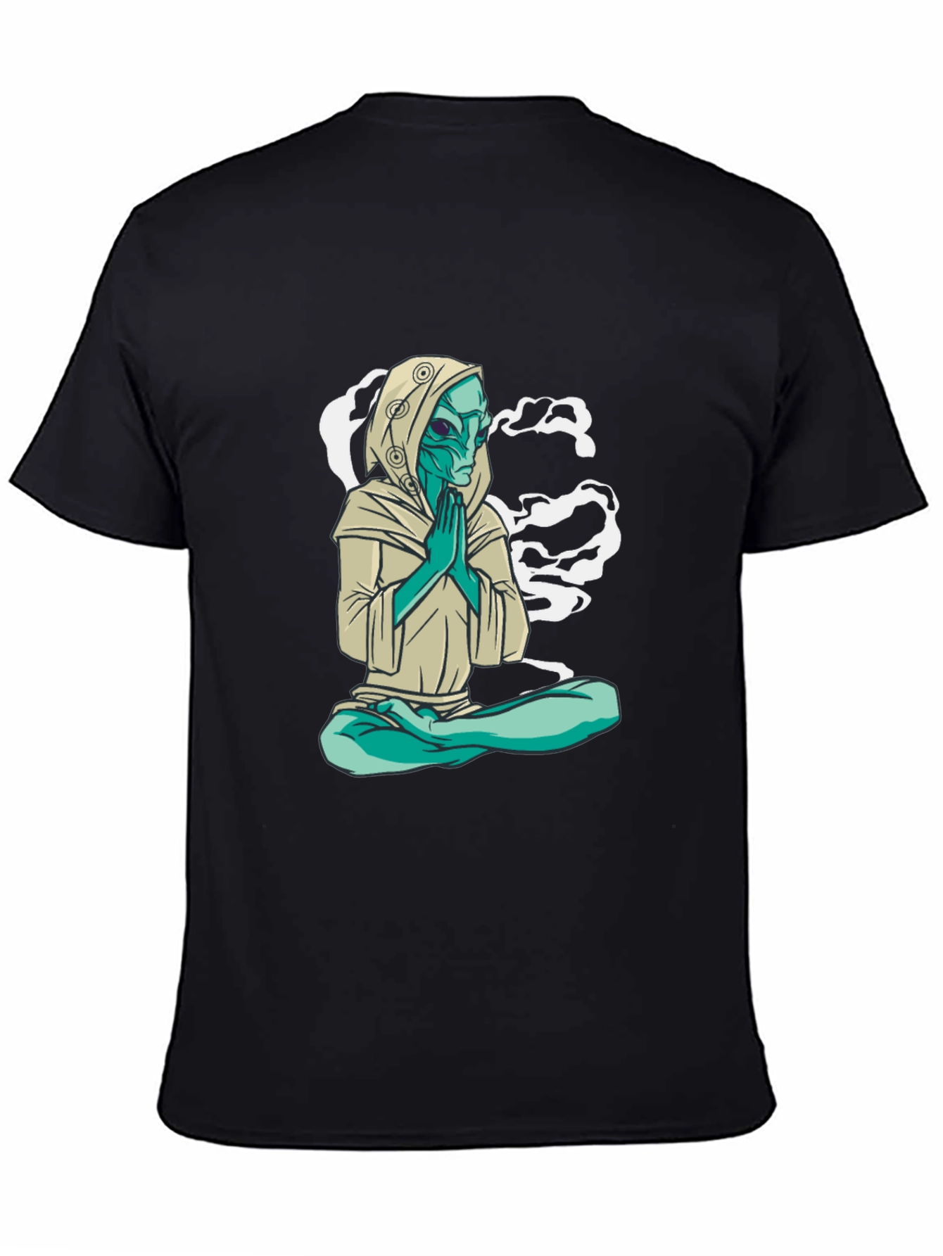 Meditating Alien Graphic Tee