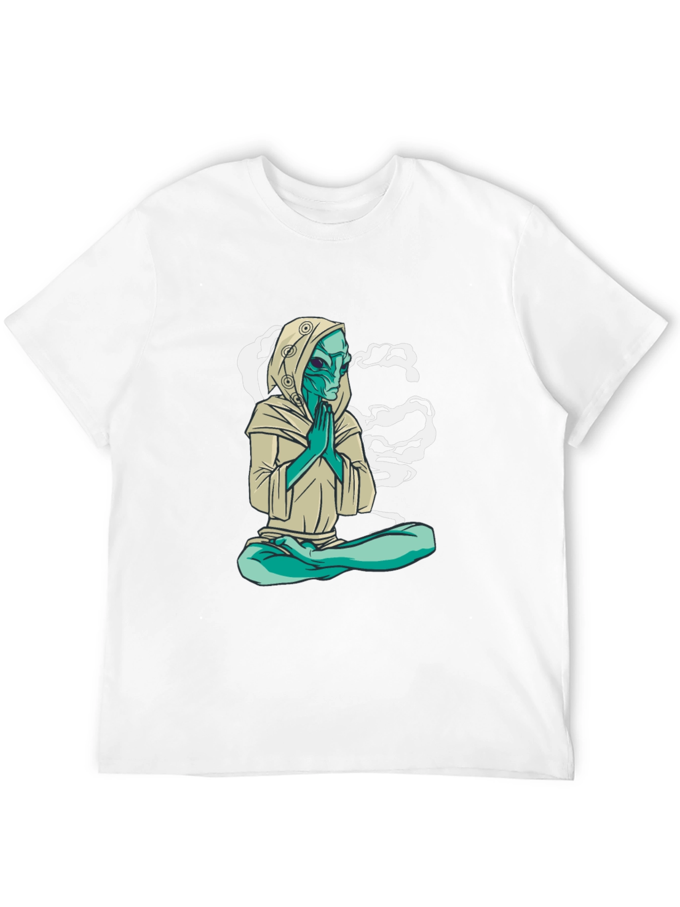 Meditating Alien Graphic Tee