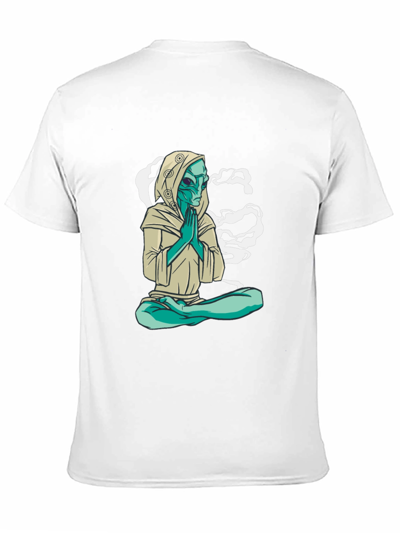 Meditating Alien Graphic Tee