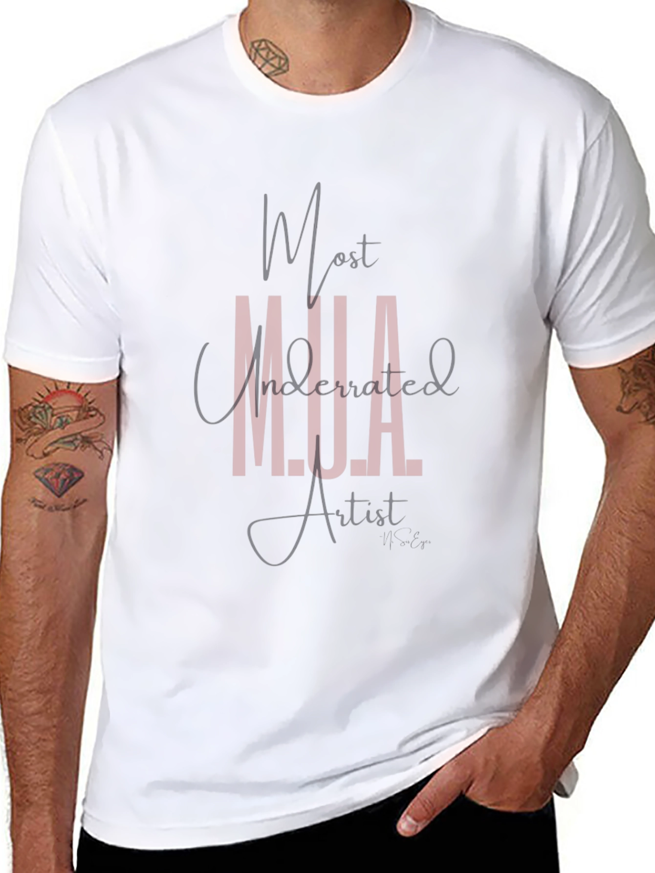 Most Underrated Artist Black T-Shirt
