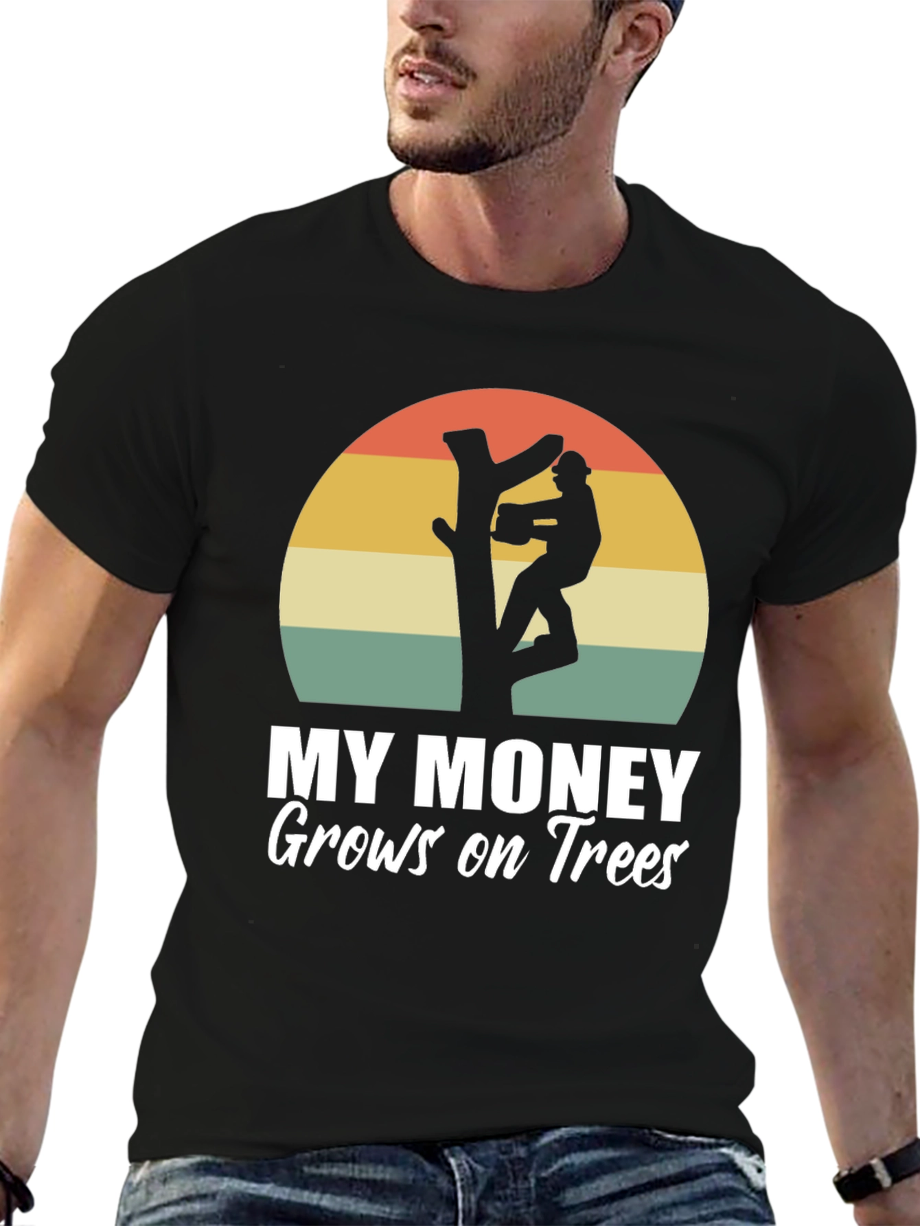 My Money Grows On Trees Graphic T-Shirt
