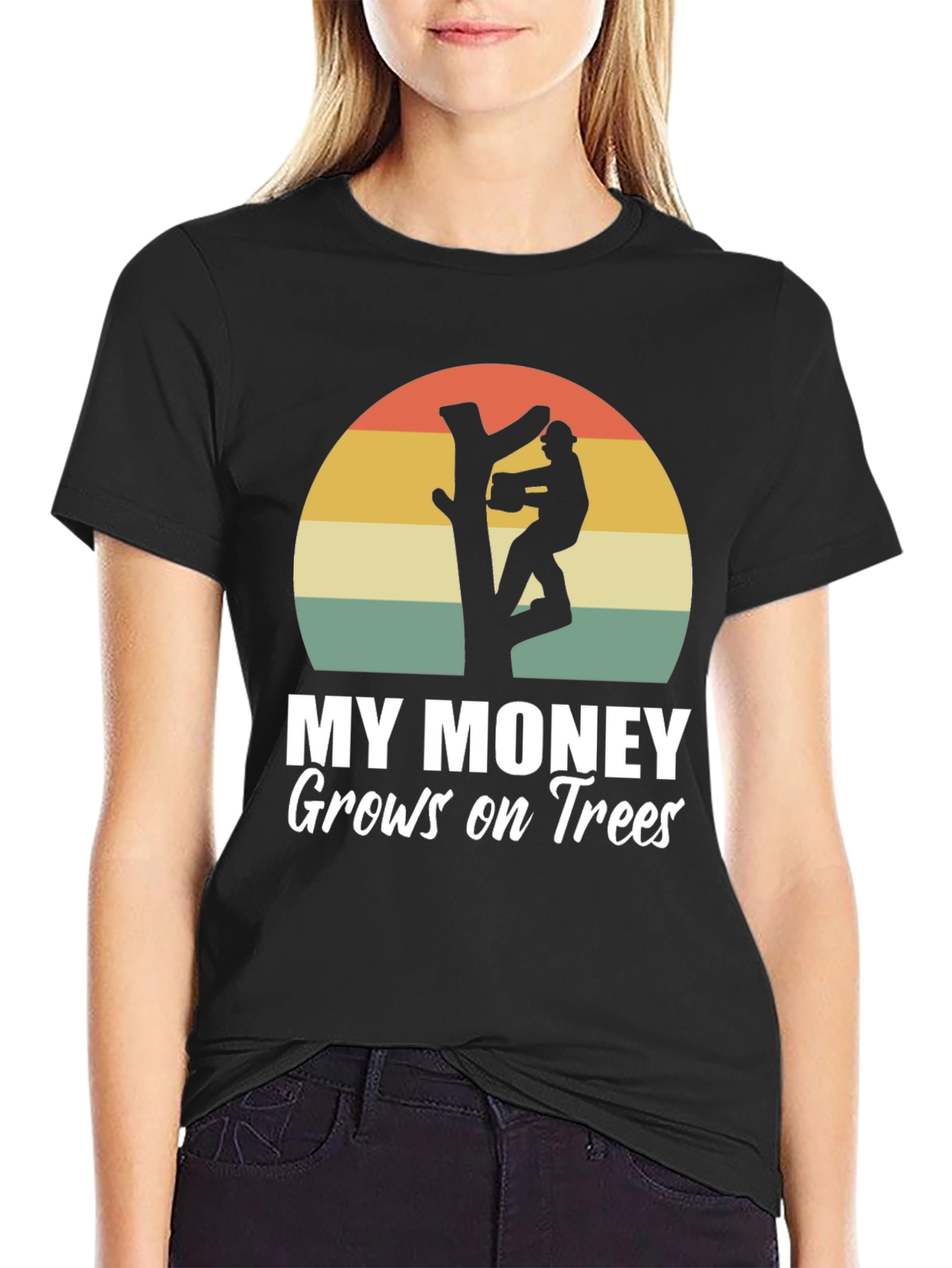 My Money Grows On Trees Graphic T-Shirt