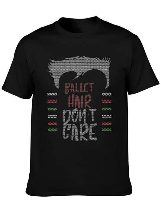 Ballet Hair Dont Care Graphic Tee