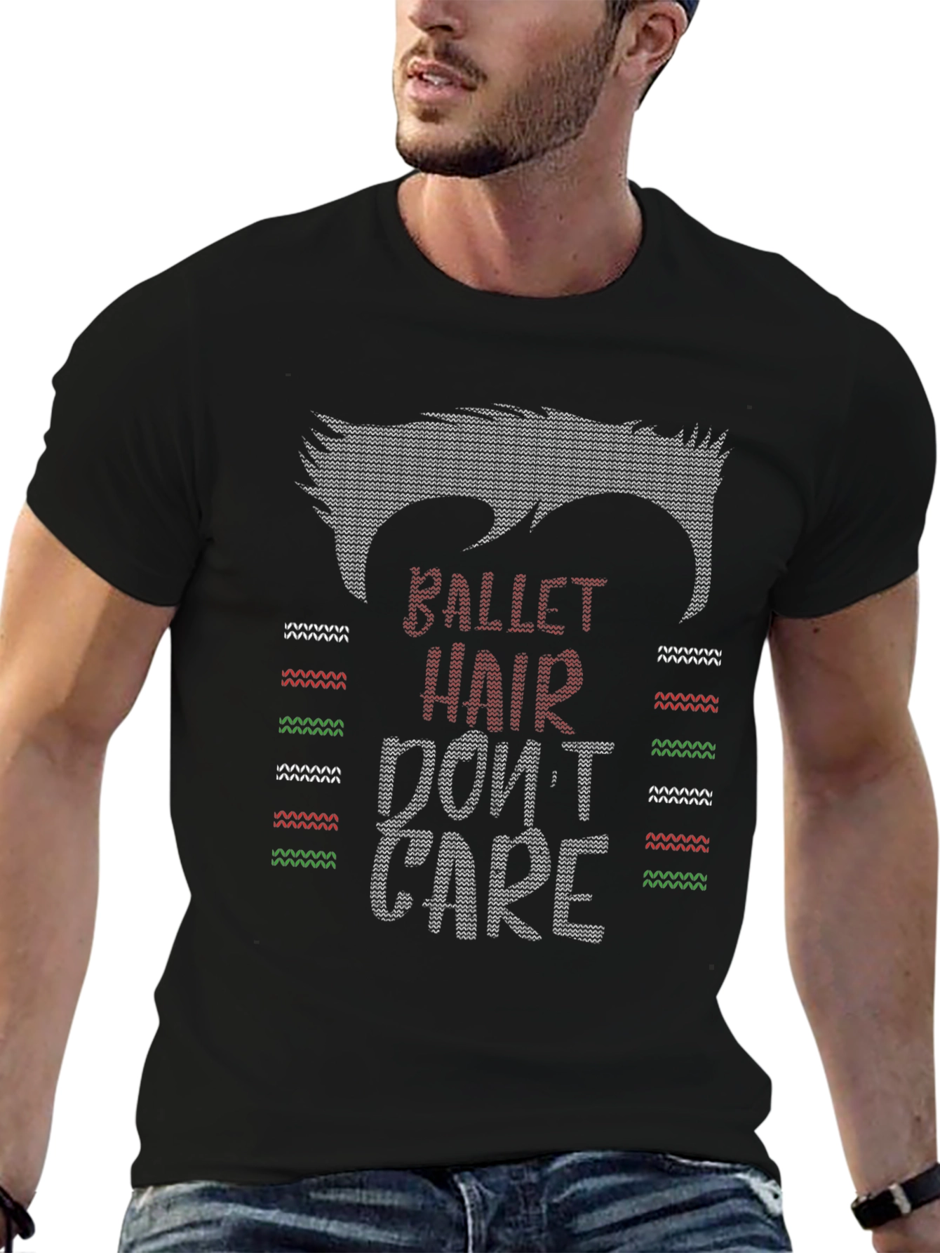Ballet Hair Dont Care Graphic Tee