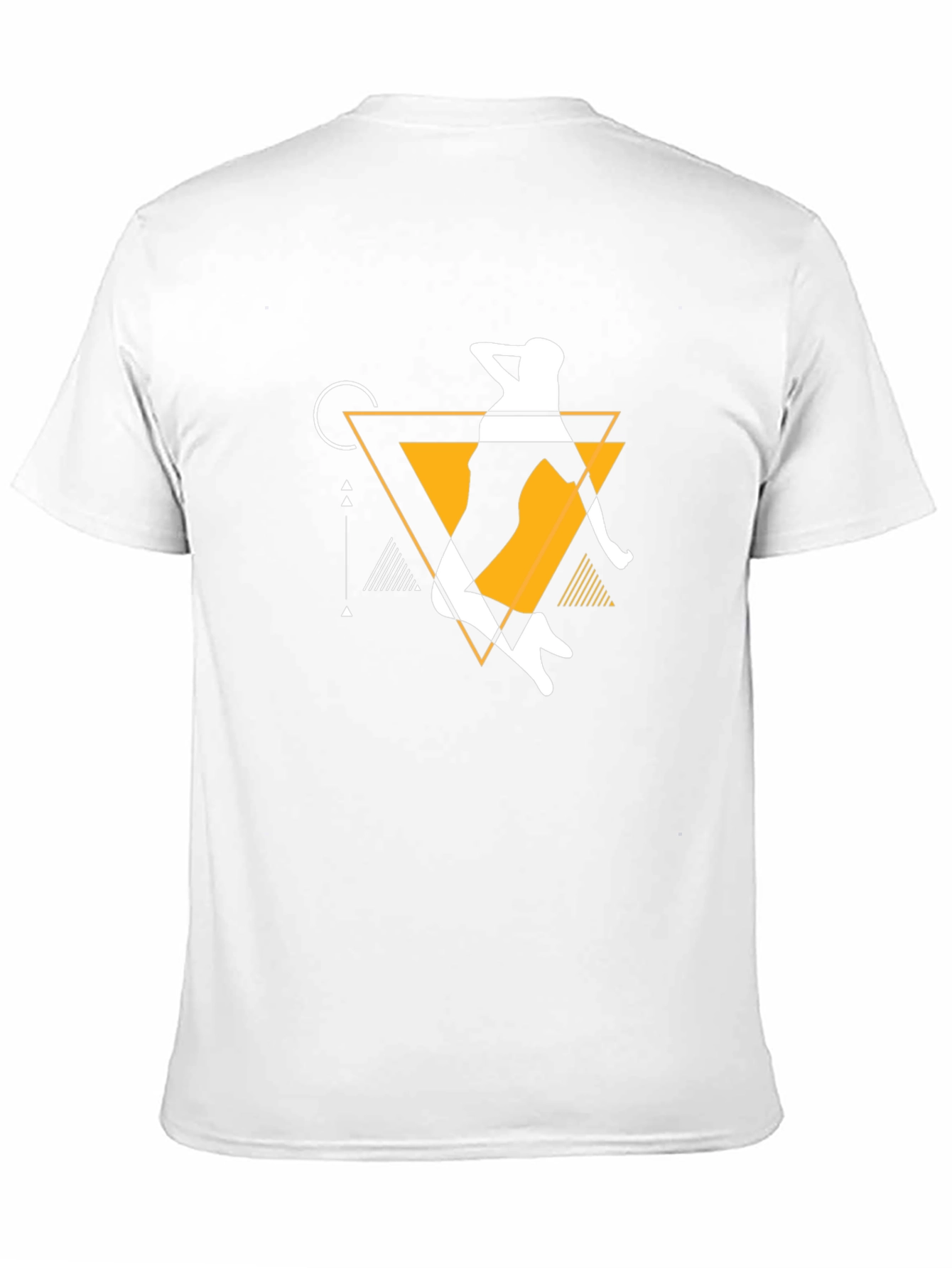 Geometric Dancer Graphic T-Shirt