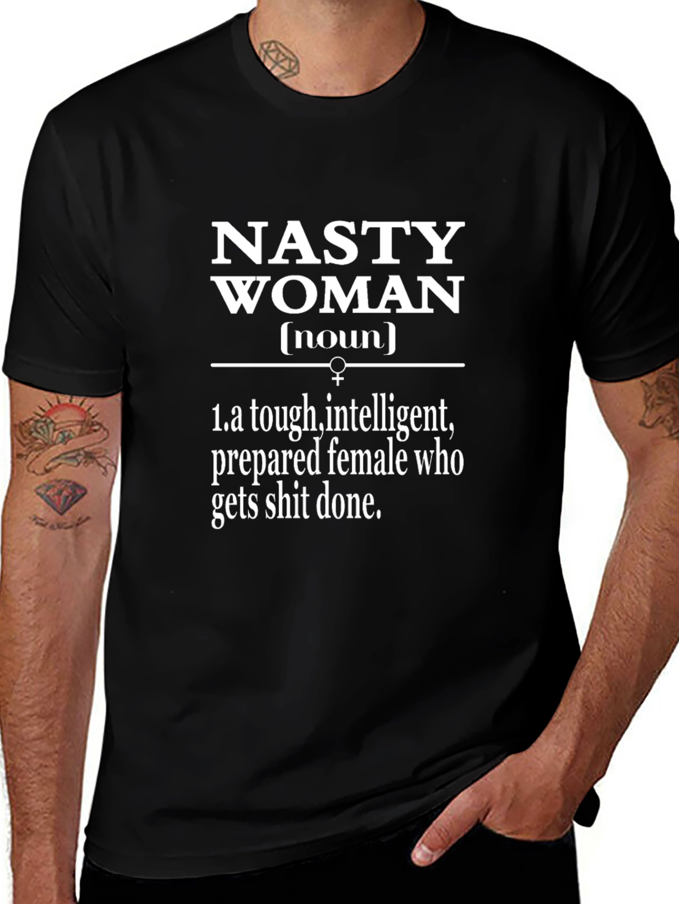 Nasty Woman Definition T-Shirt - Empowering Feminist Tee