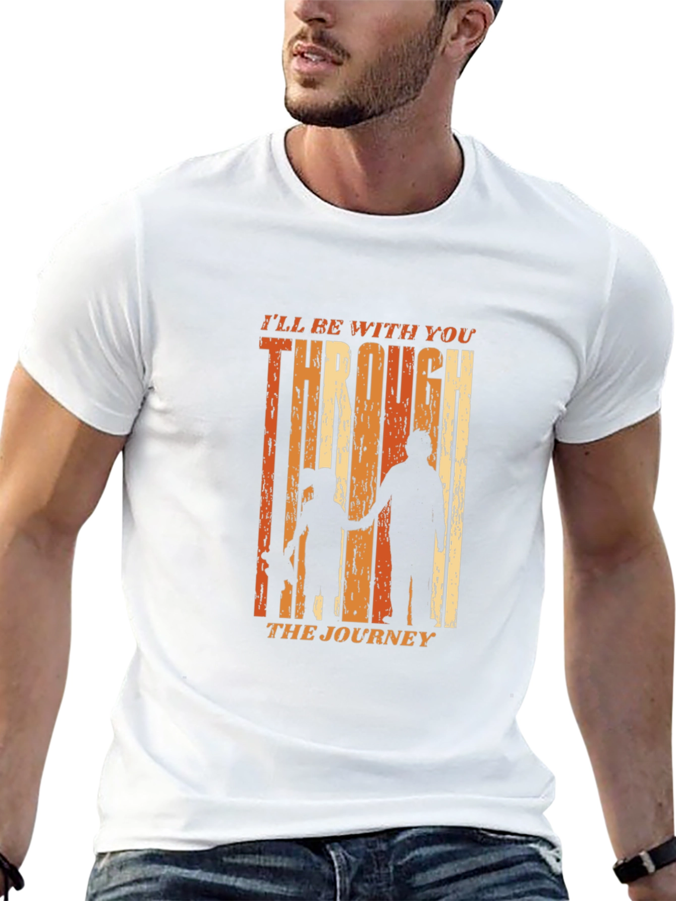 Father Daughter Journey Black T-Shirt