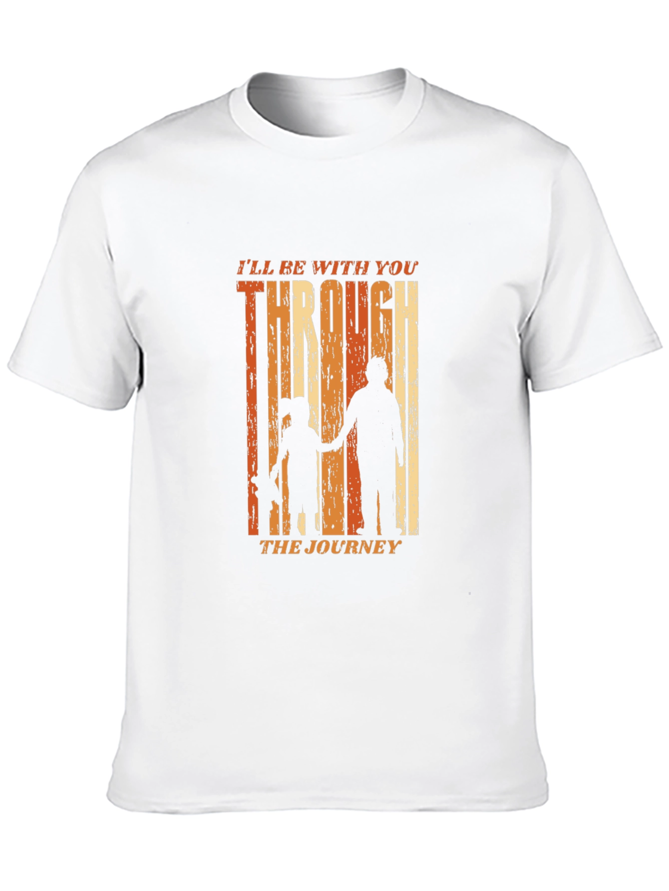 Father Daughter Journey Black T-Shirt
