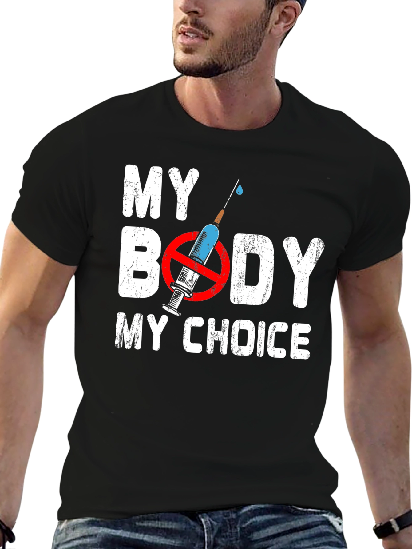 My Body My Choice Anti-Vaccine T-Shirt