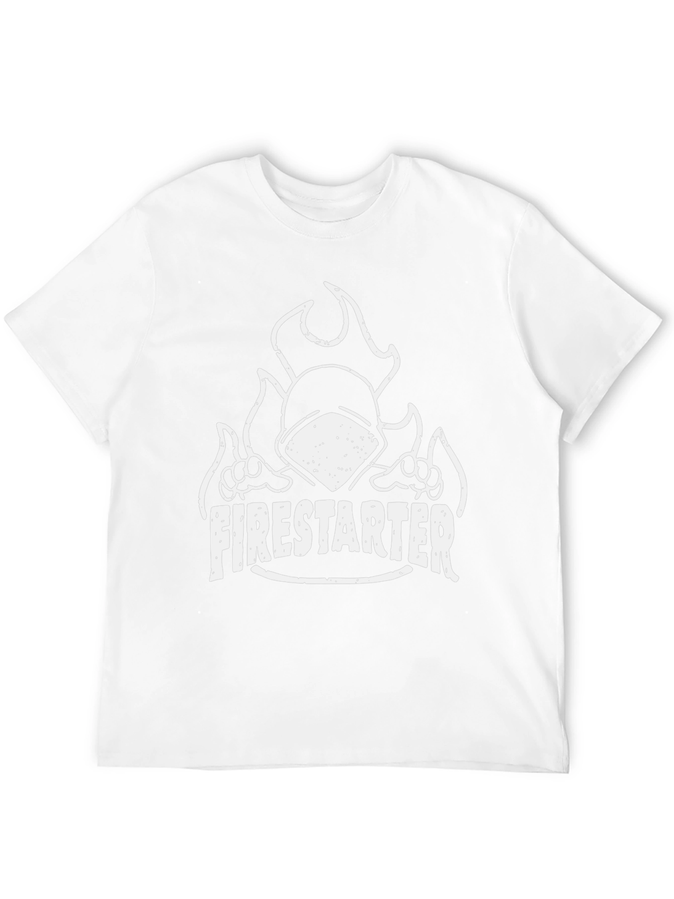 Firestarter Graphic Tee - Black Cotton T-Shirt