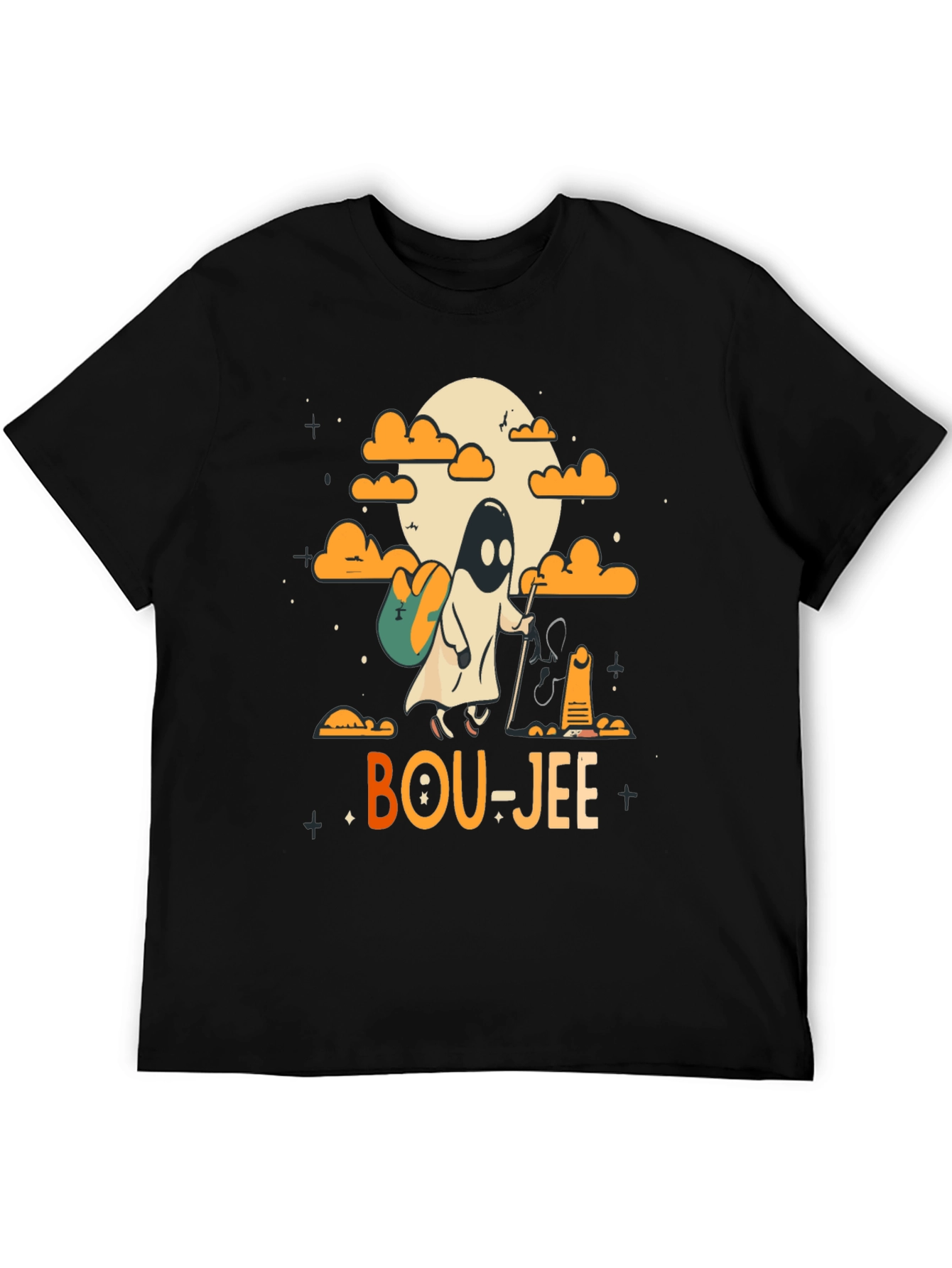 Bou-jee Ghost Halloween T-Shirt