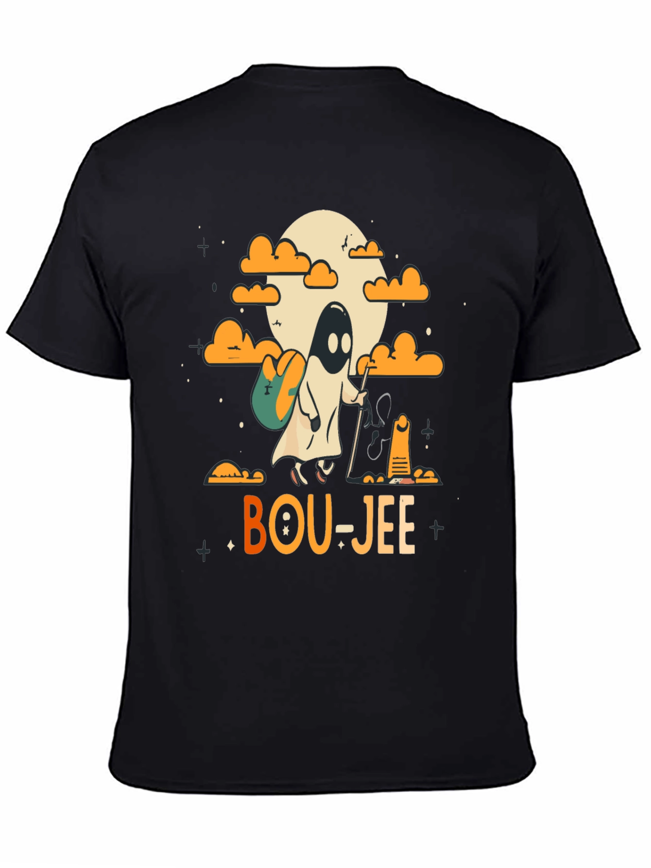 Bou-jee Ghost Halloween T-Shirt