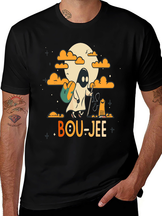 Bou-jee Ghost Halloween T-Shirt