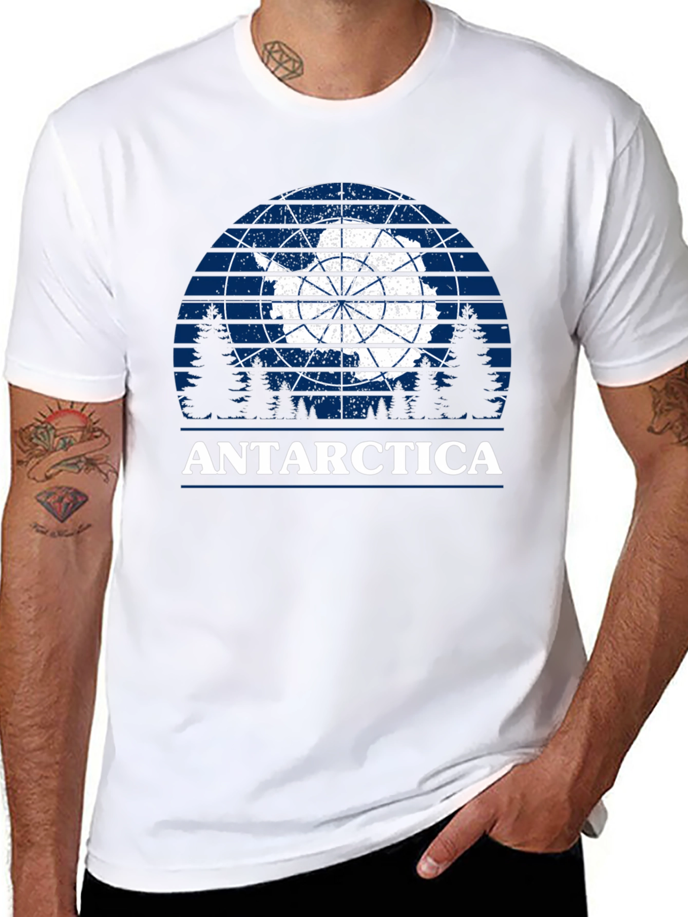 Antarctica Graphic T-Shirt - Unique Design