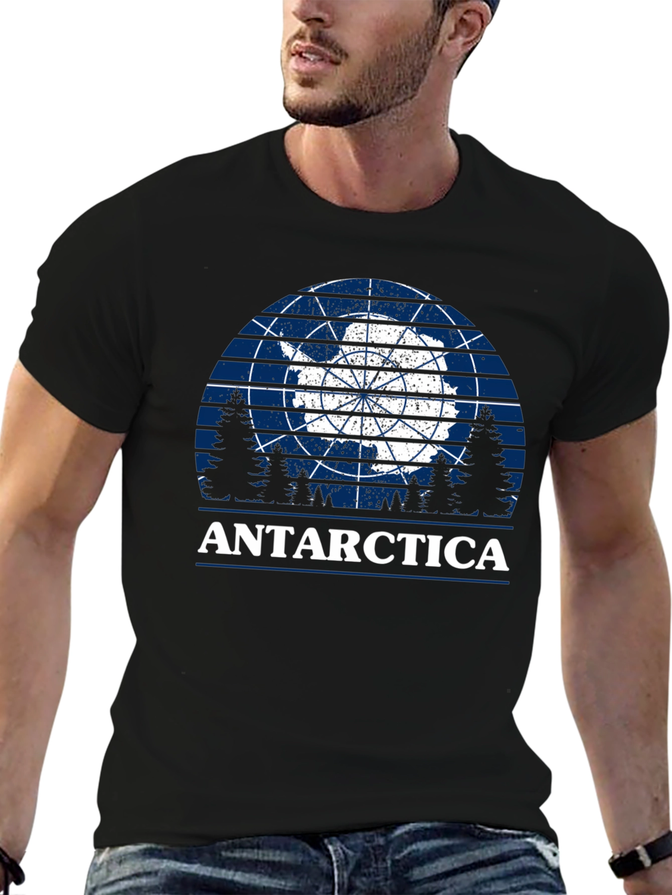 Antarctica Graphic T-Shirt - Unique Design
