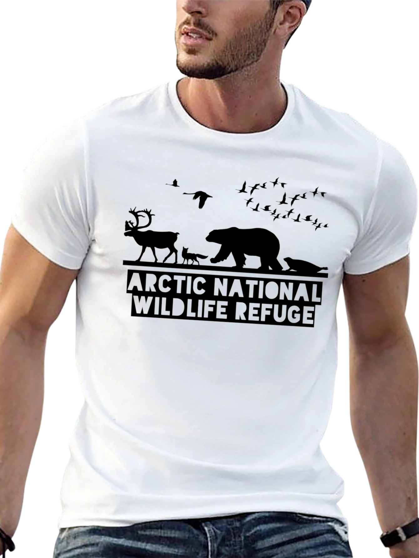 Arctic Wildlife Refuge Graphic Tee