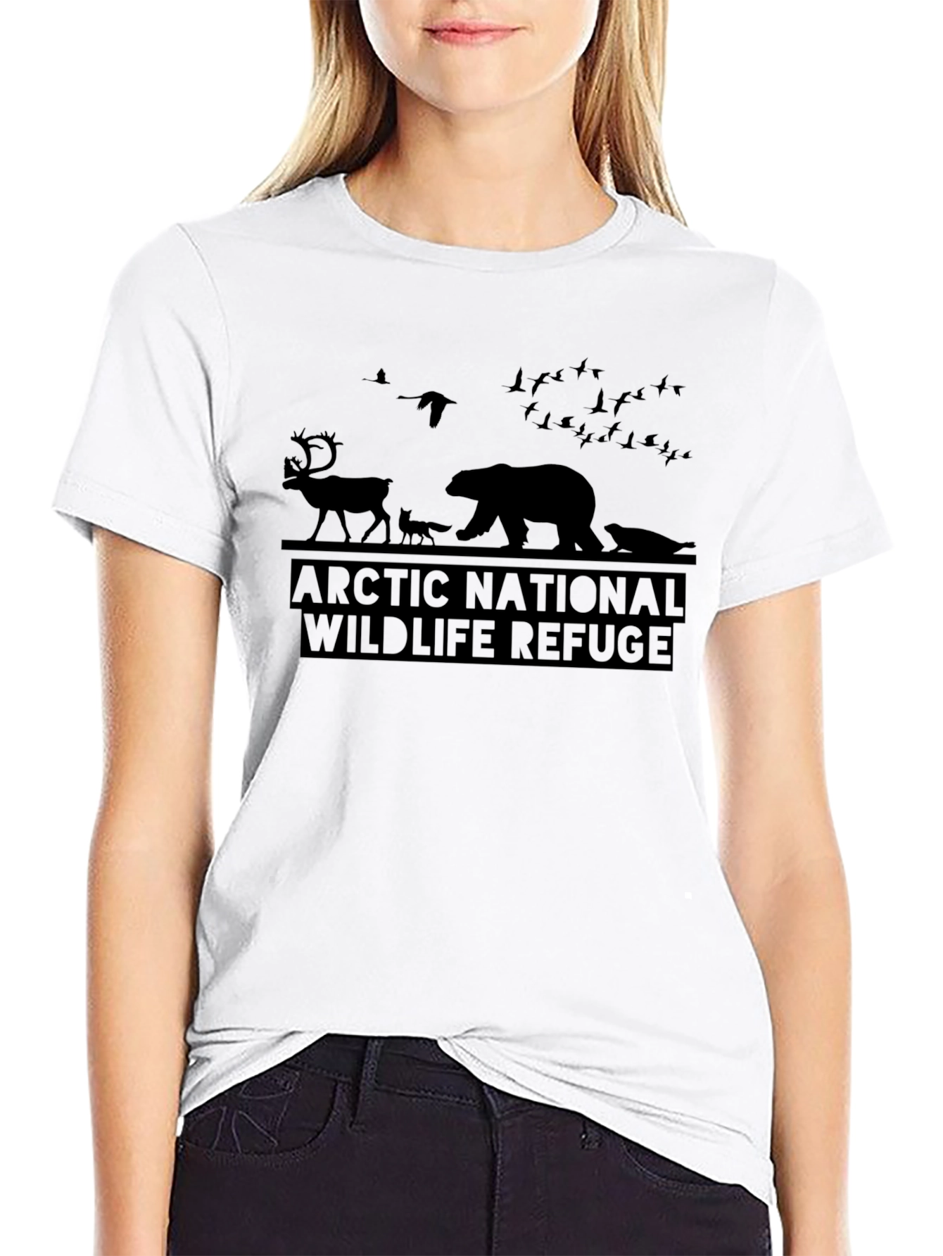 Arctic Wildlife Refuge Graphic Tee
