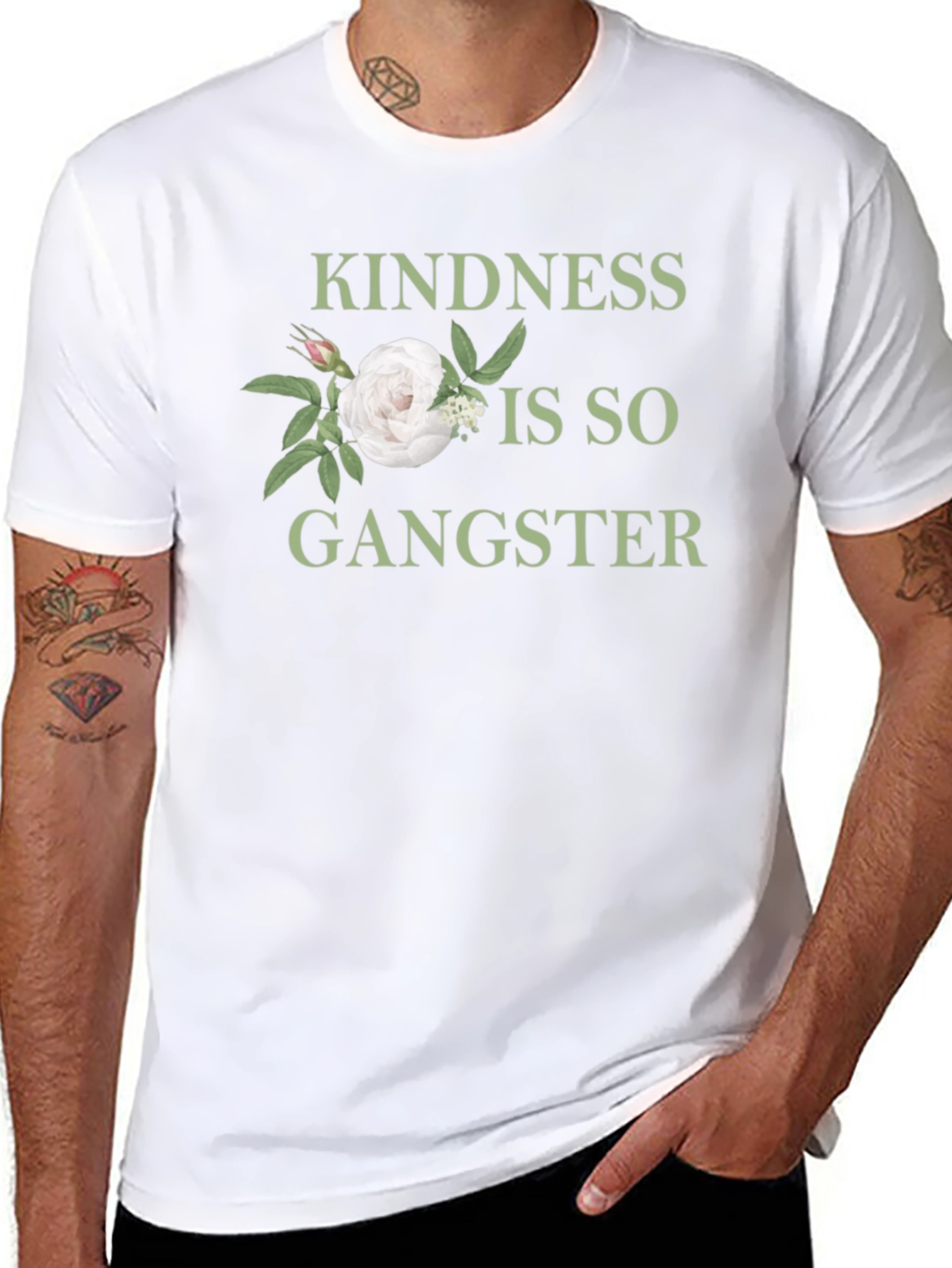 Kindness is So Gangster Graphic Tee