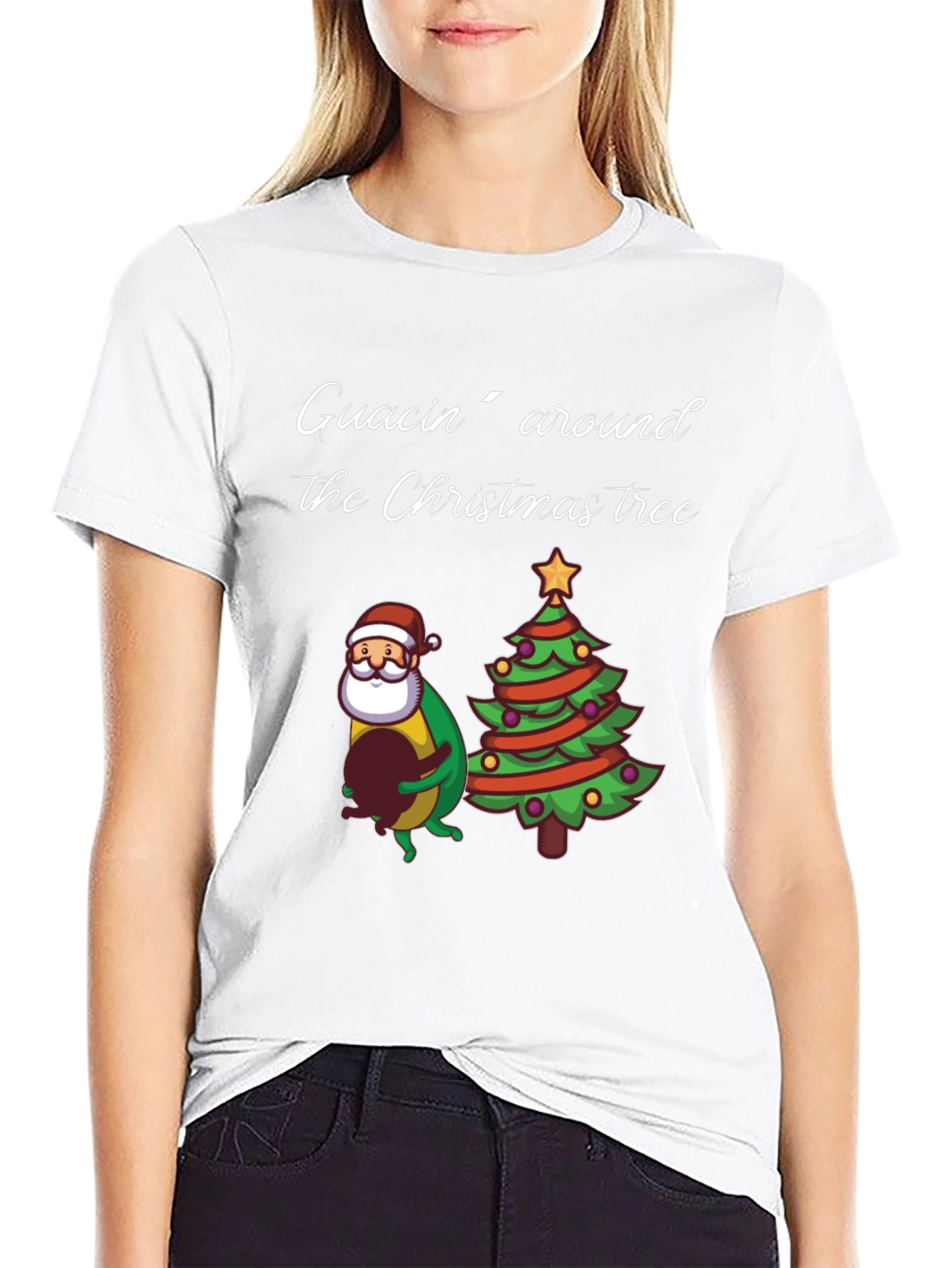 Guacin Around Christmas Tee