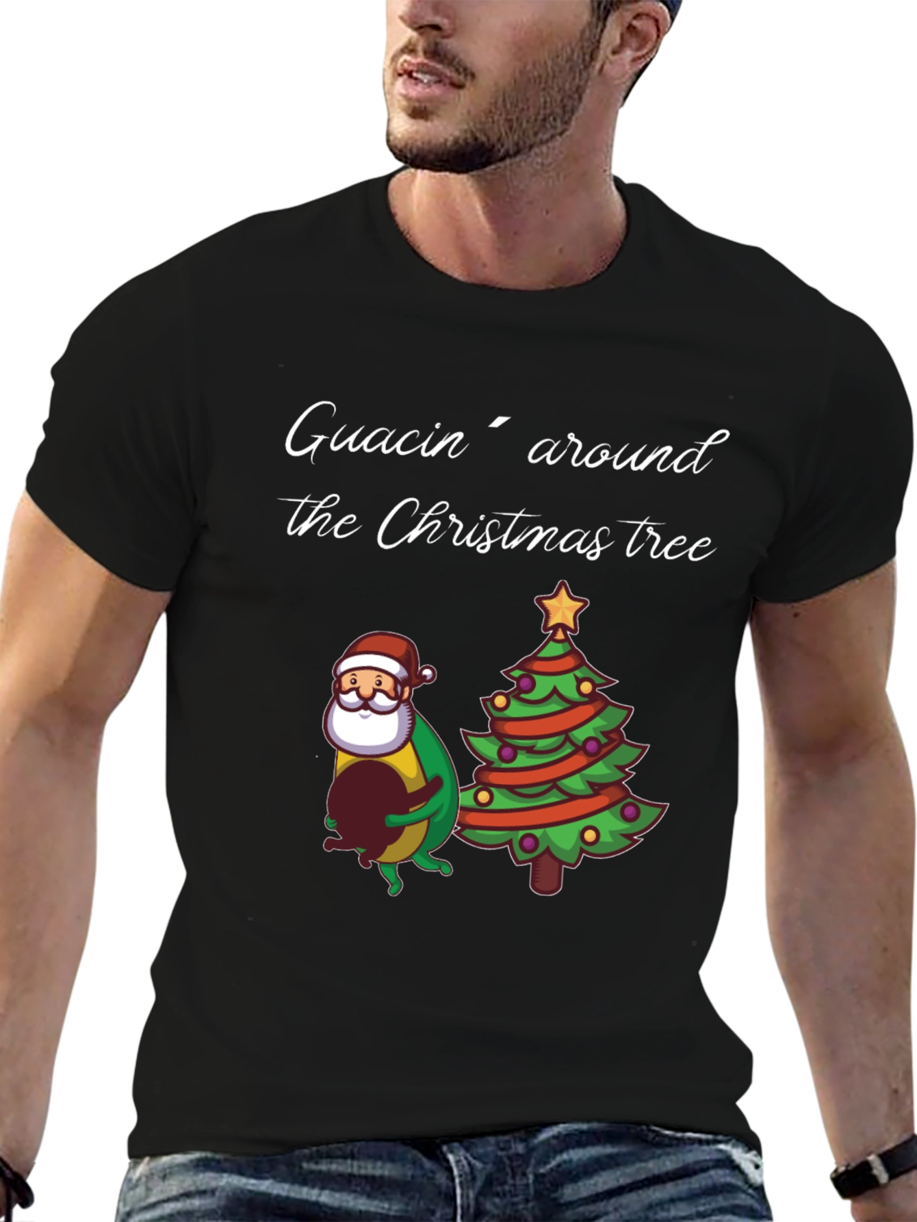 Guacin Around Christmas Tee