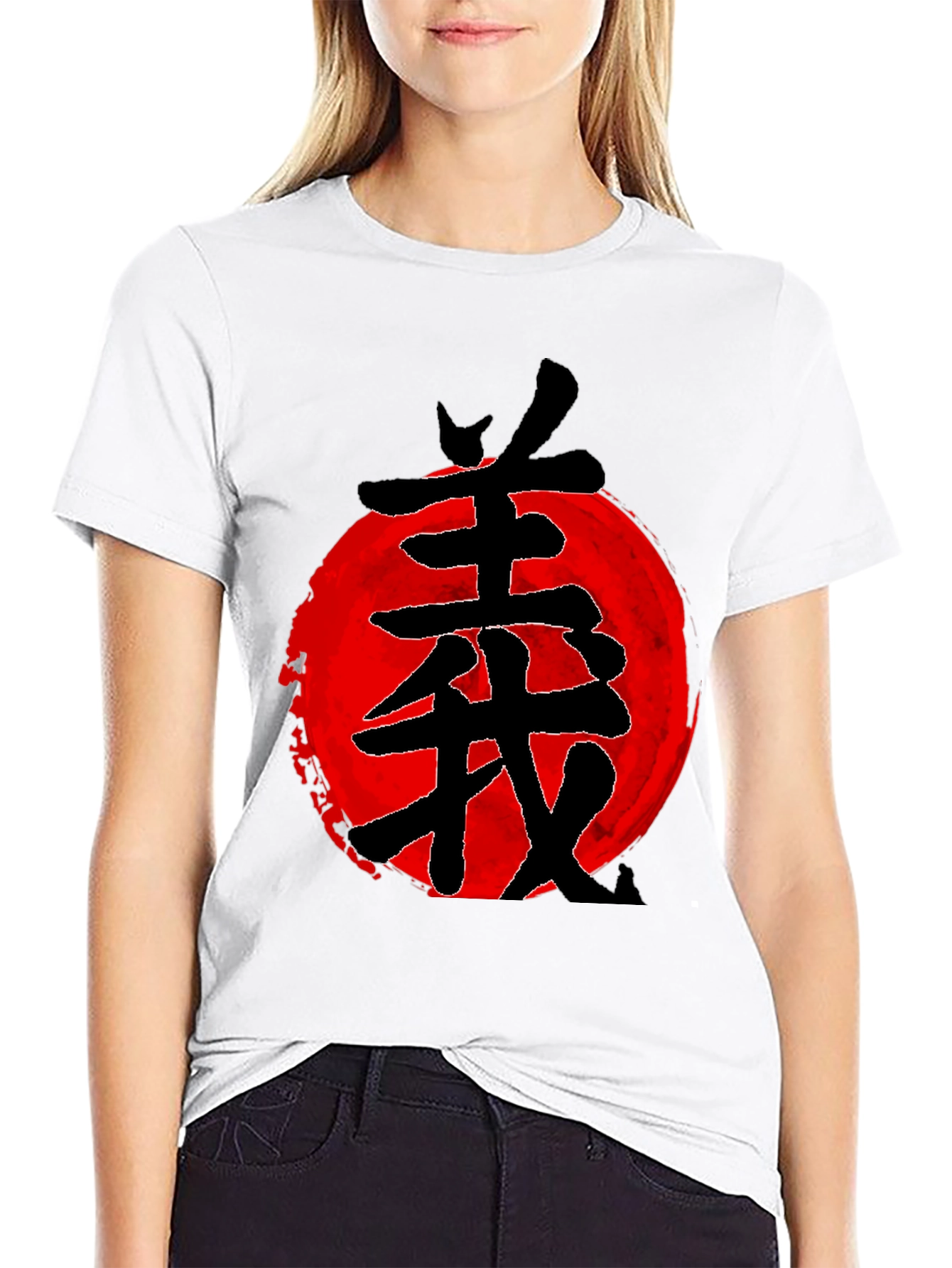 Japanese Kanji T-Shirt - Samurai Bushido Graphic Tee