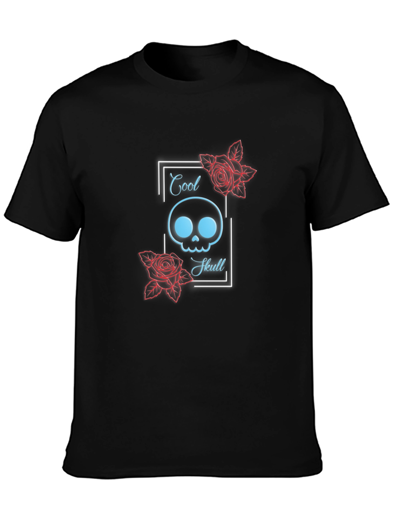 Cool Skull Graphic Tee - Stylish & Edgy