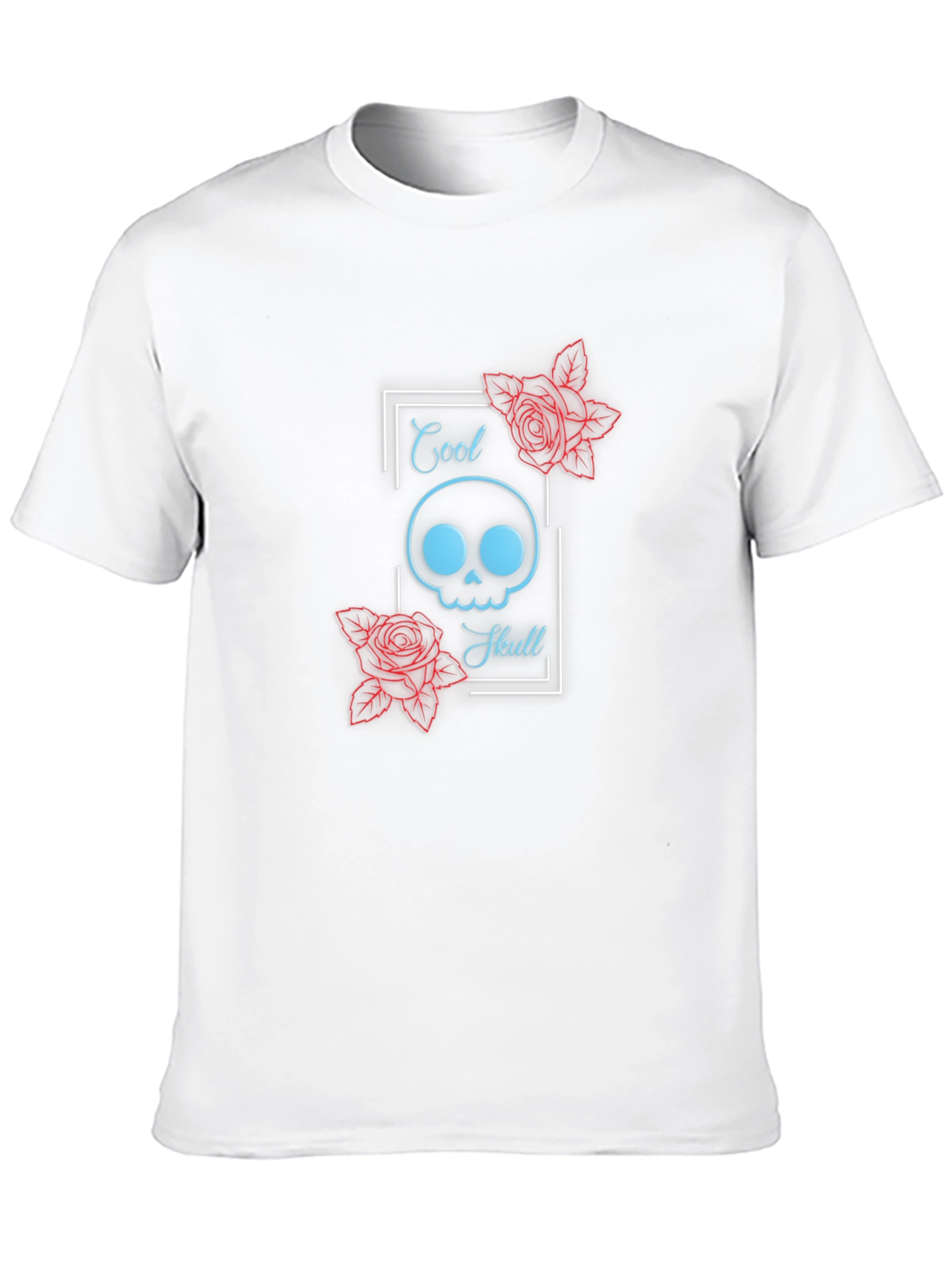Cool Skull Graphic Tee - Stylish & Edgy