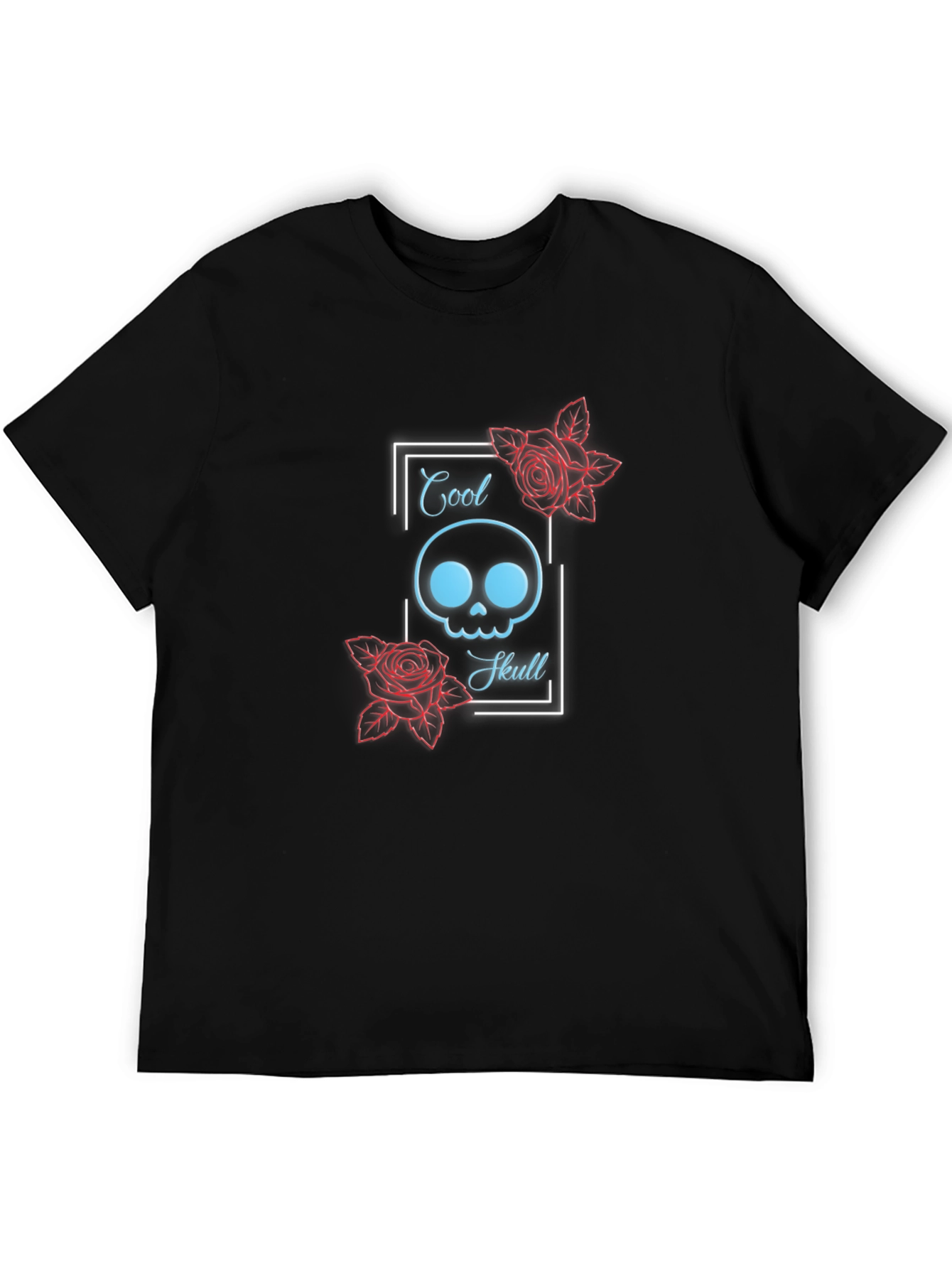 Cool Skull Graphic Tee - Stylish & Edgy