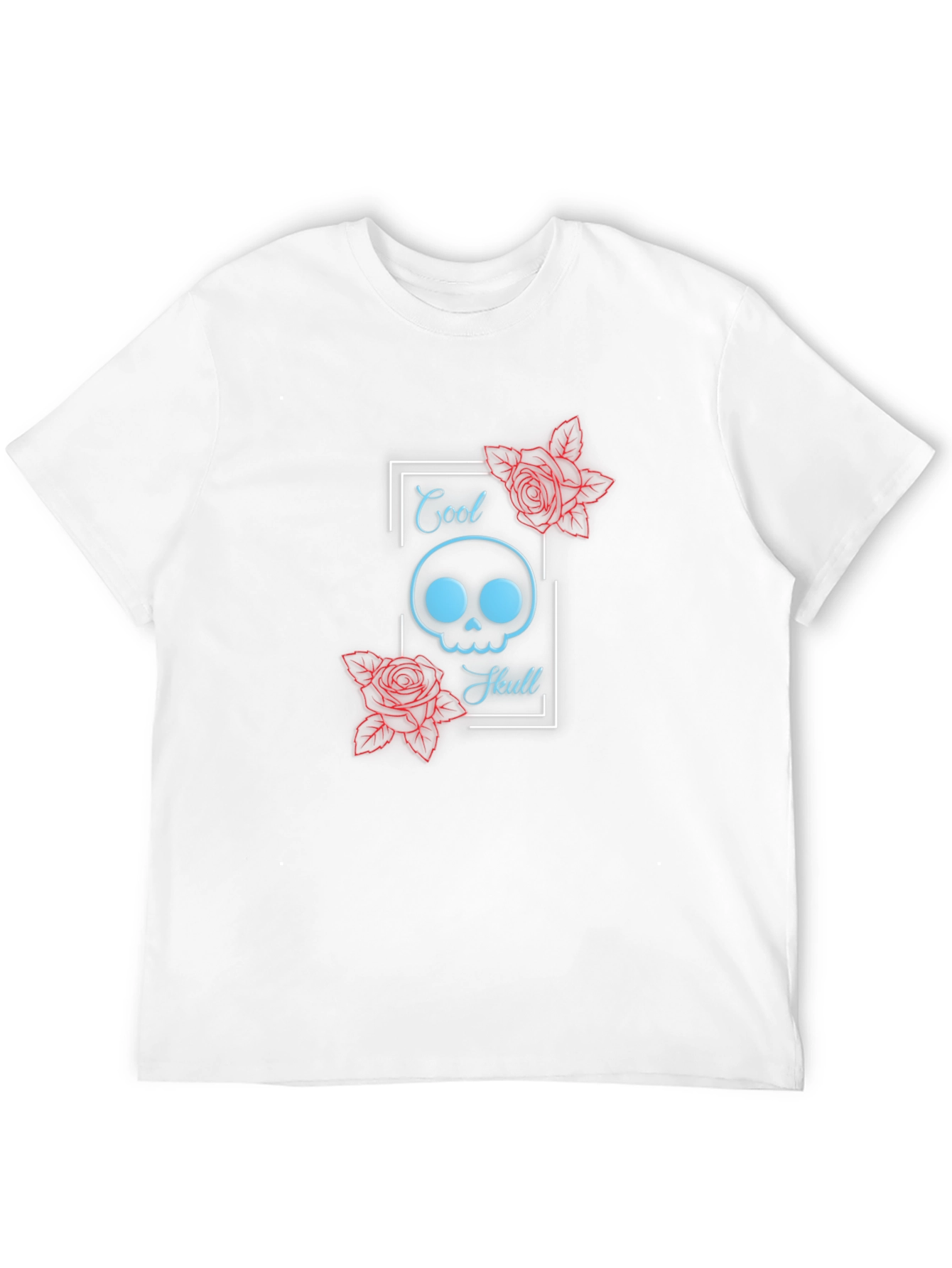 Cool Skull Graphic Tee - Stylish & Edgy