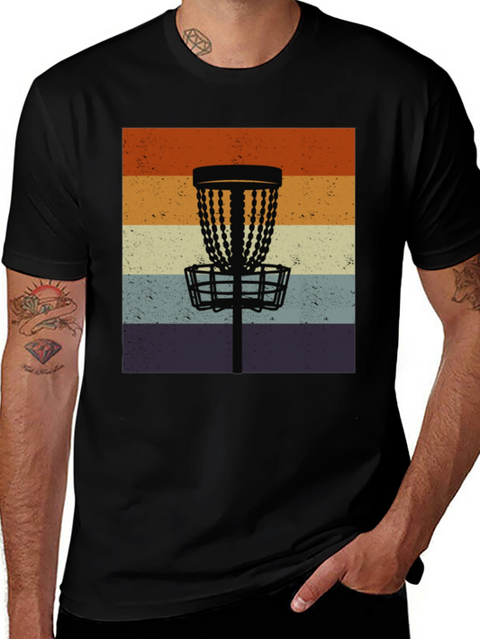 Retro Disc Golf Basket Tee