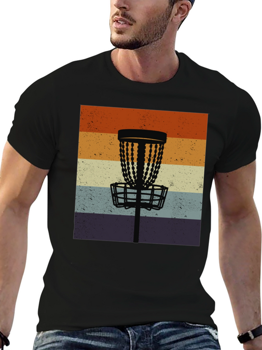 Retro Disc Golf Basket Tee