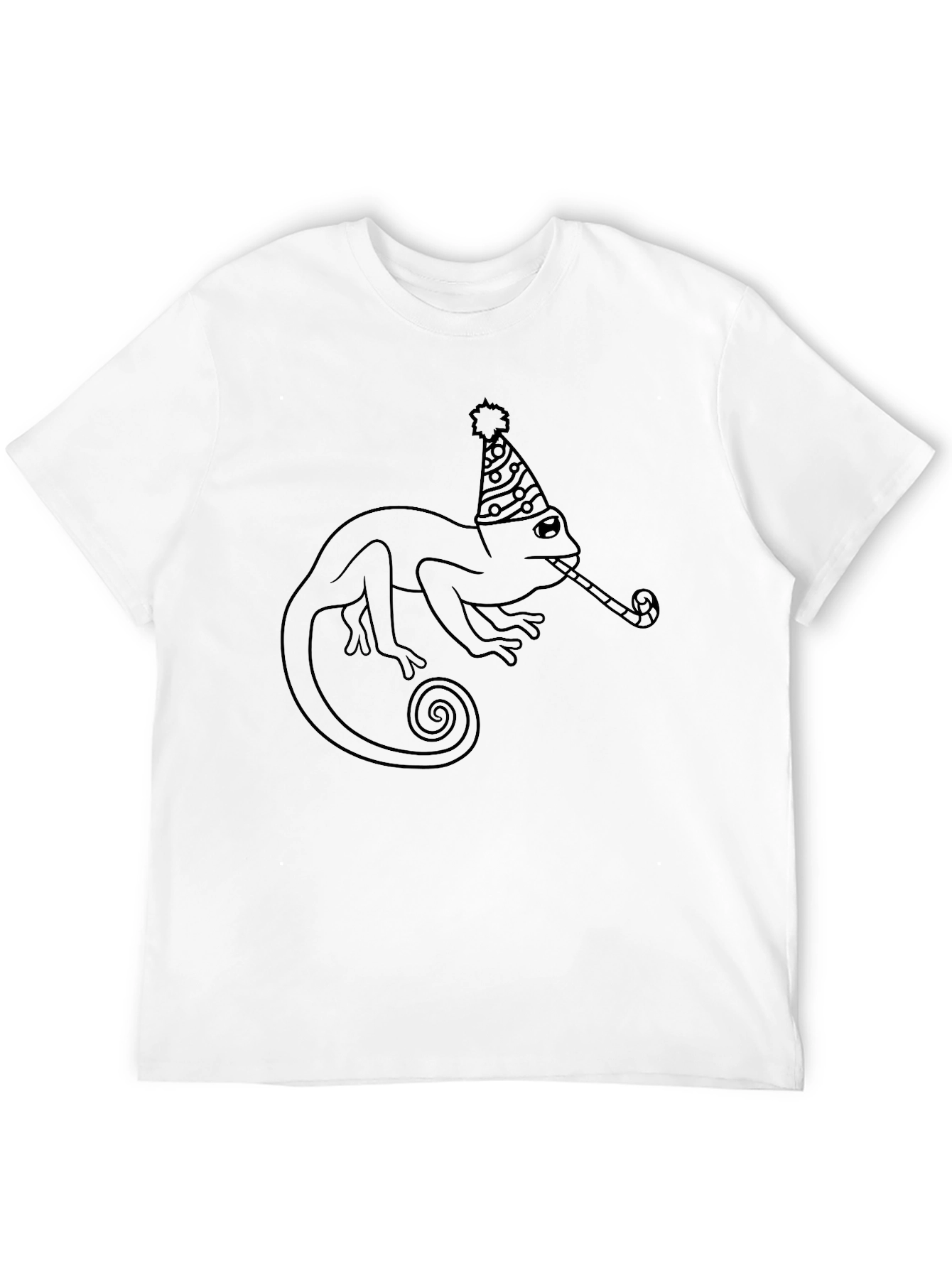 Party Chameleon Graphic T-Shirt