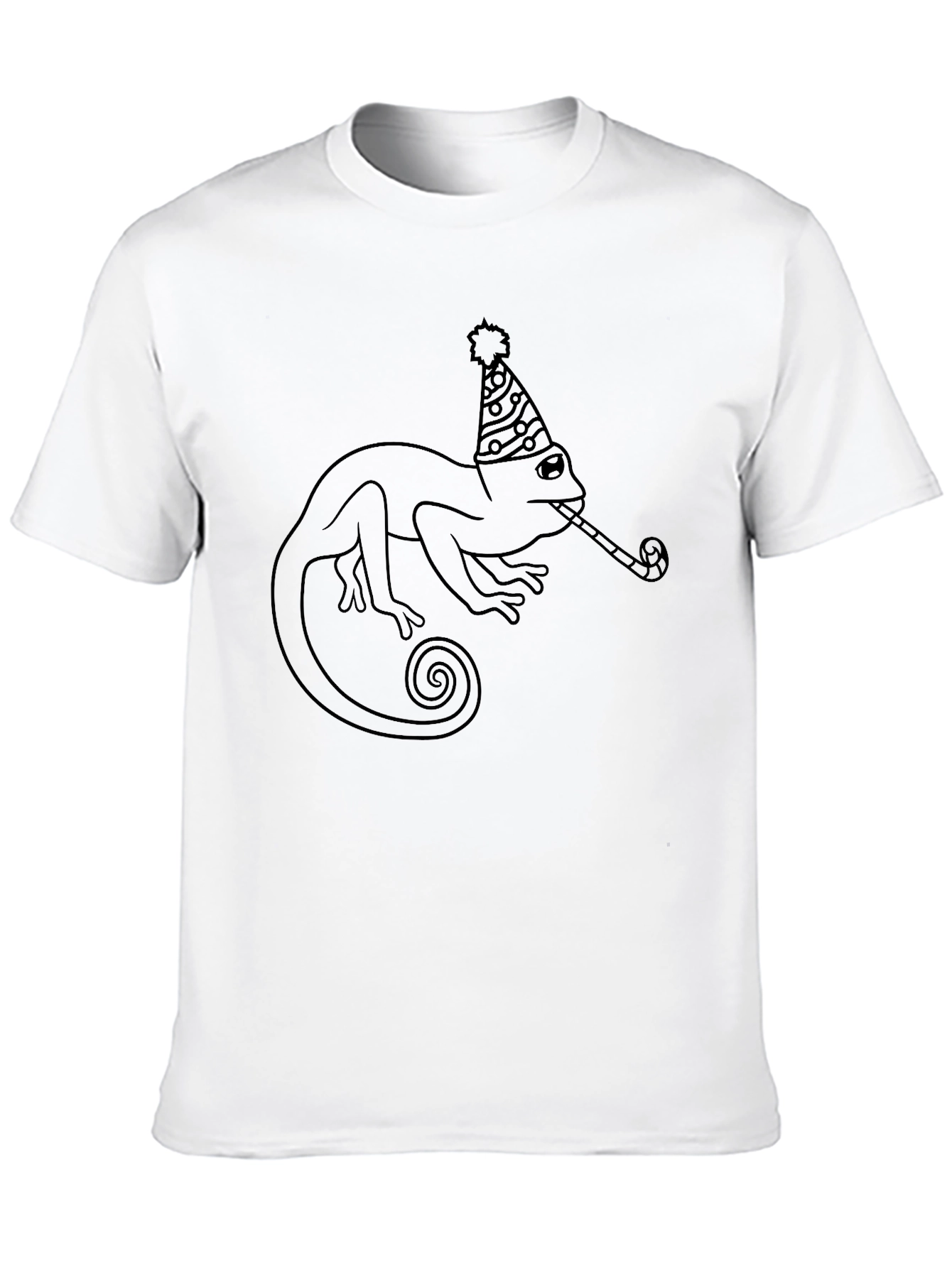 Party Chameleon Graphic T-Shirt