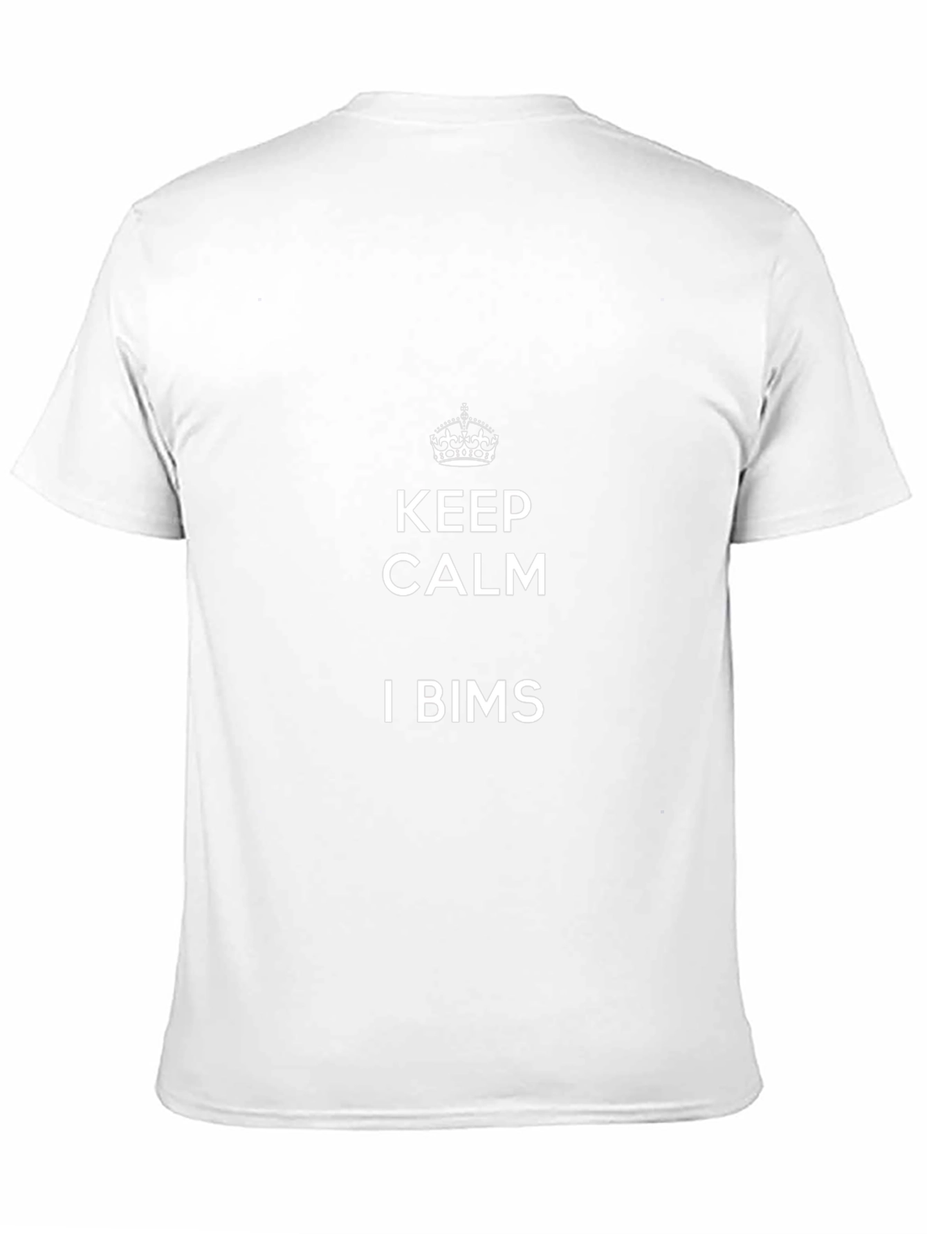 Keep Calm I BIMS Black Tee