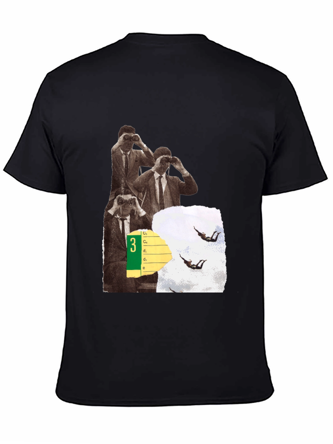 Intrigue Black Graphic Tee