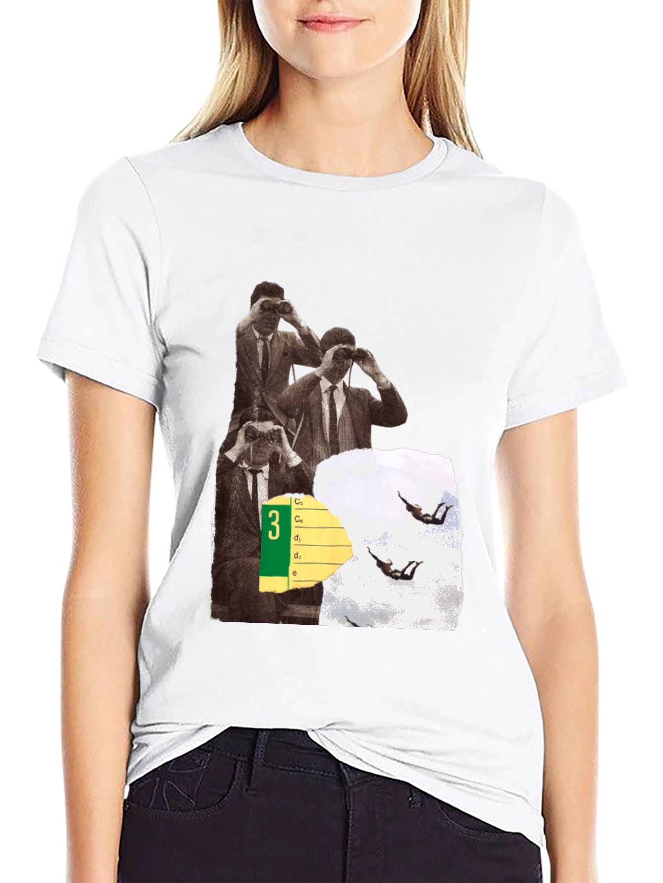 Intrigue Black Graphic Tee