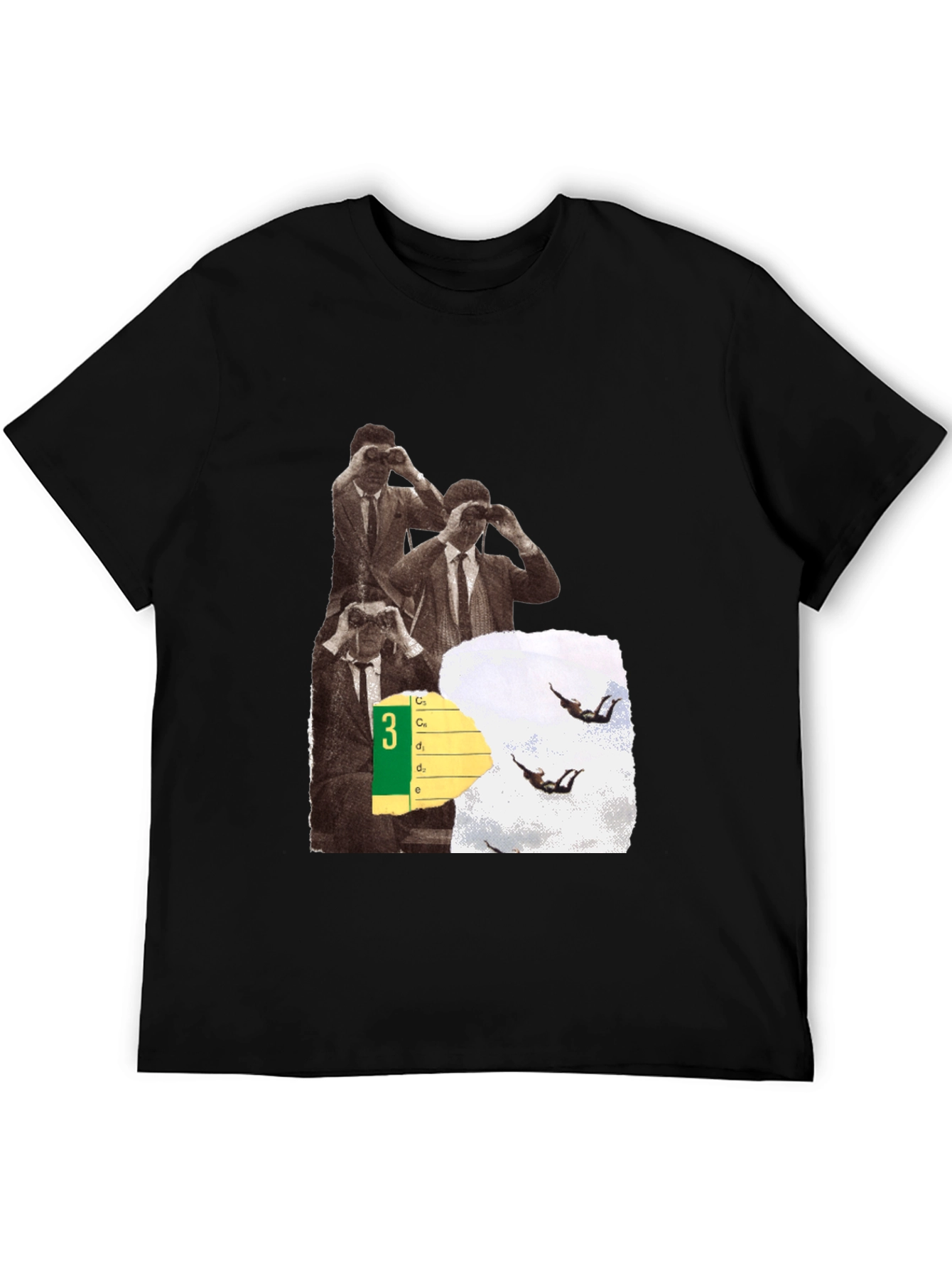 Intrigue Black Graphic Tee