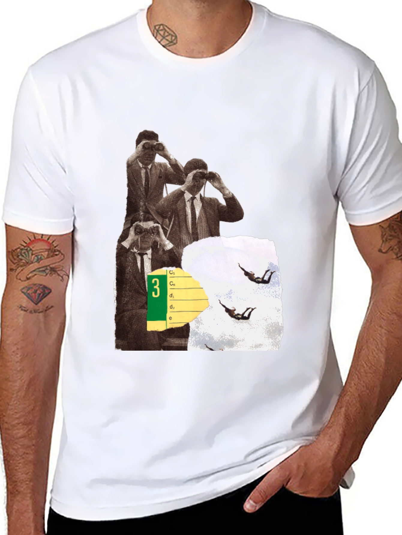 Intrigue Black Graphic Tee