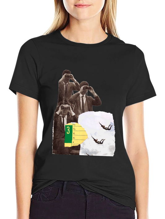 Intrigue Black Graphic Tee