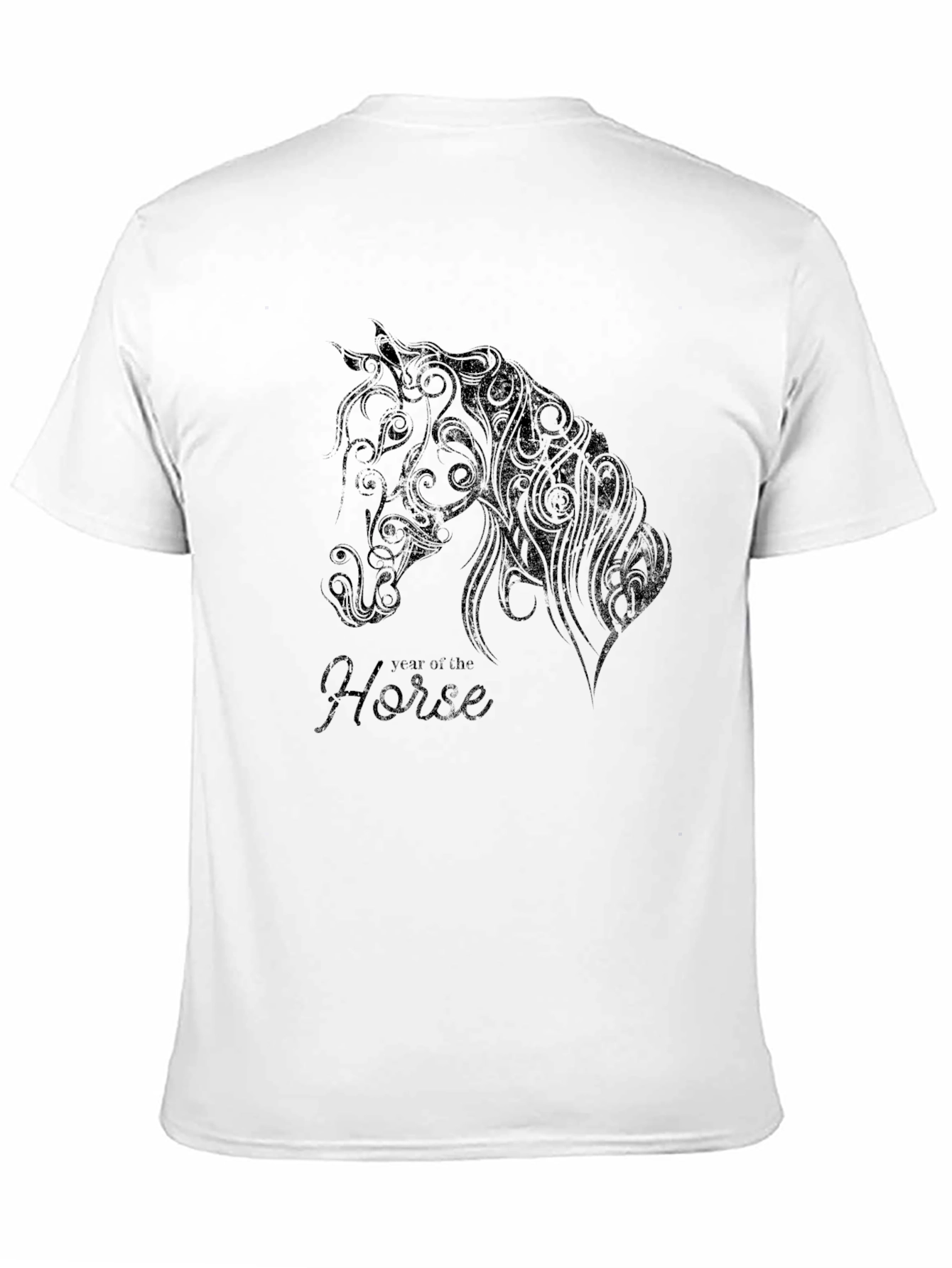 Year of the Horse Graphic Tee - Black