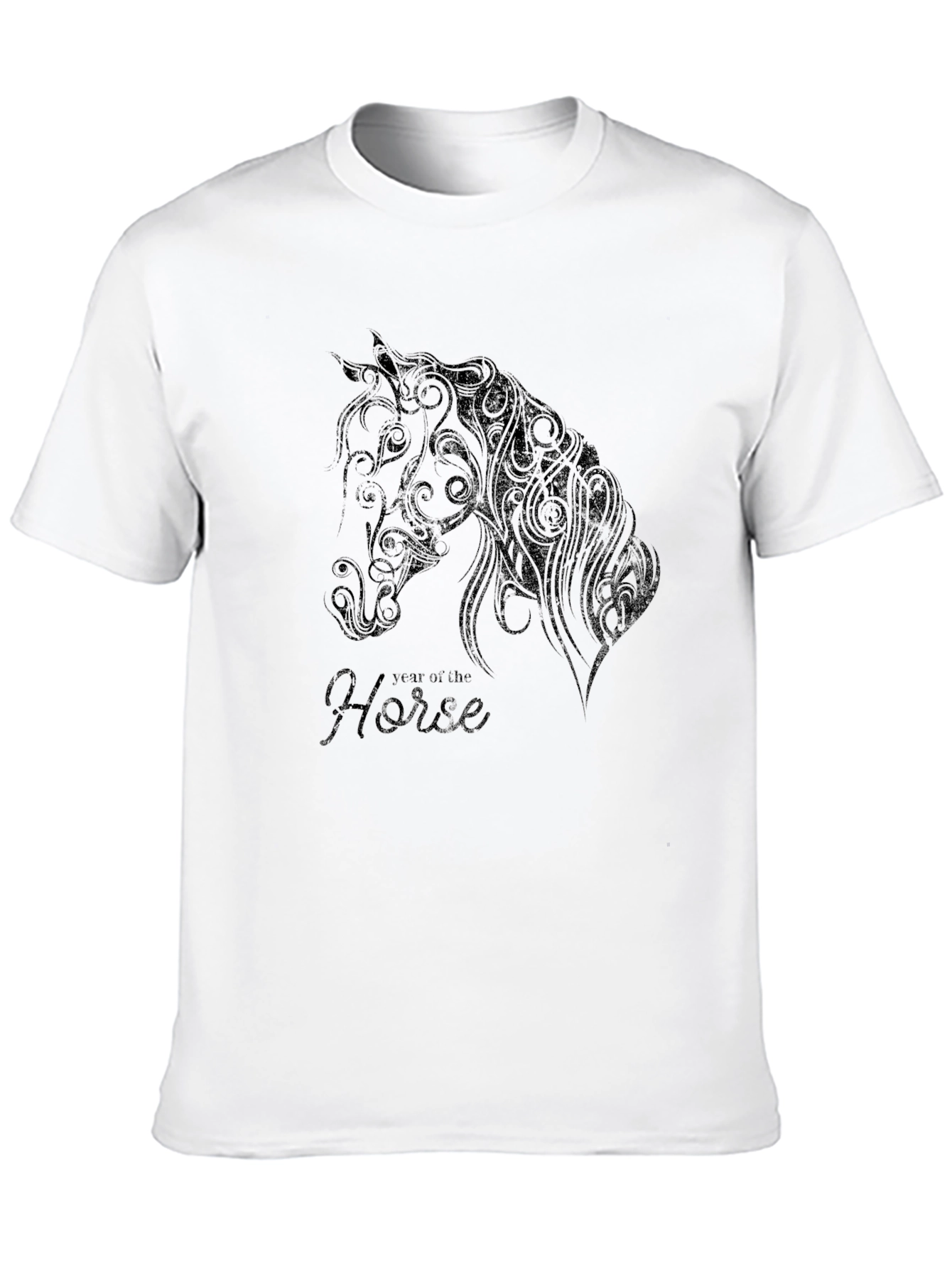 Year of the Horse Graphic Tee - Black