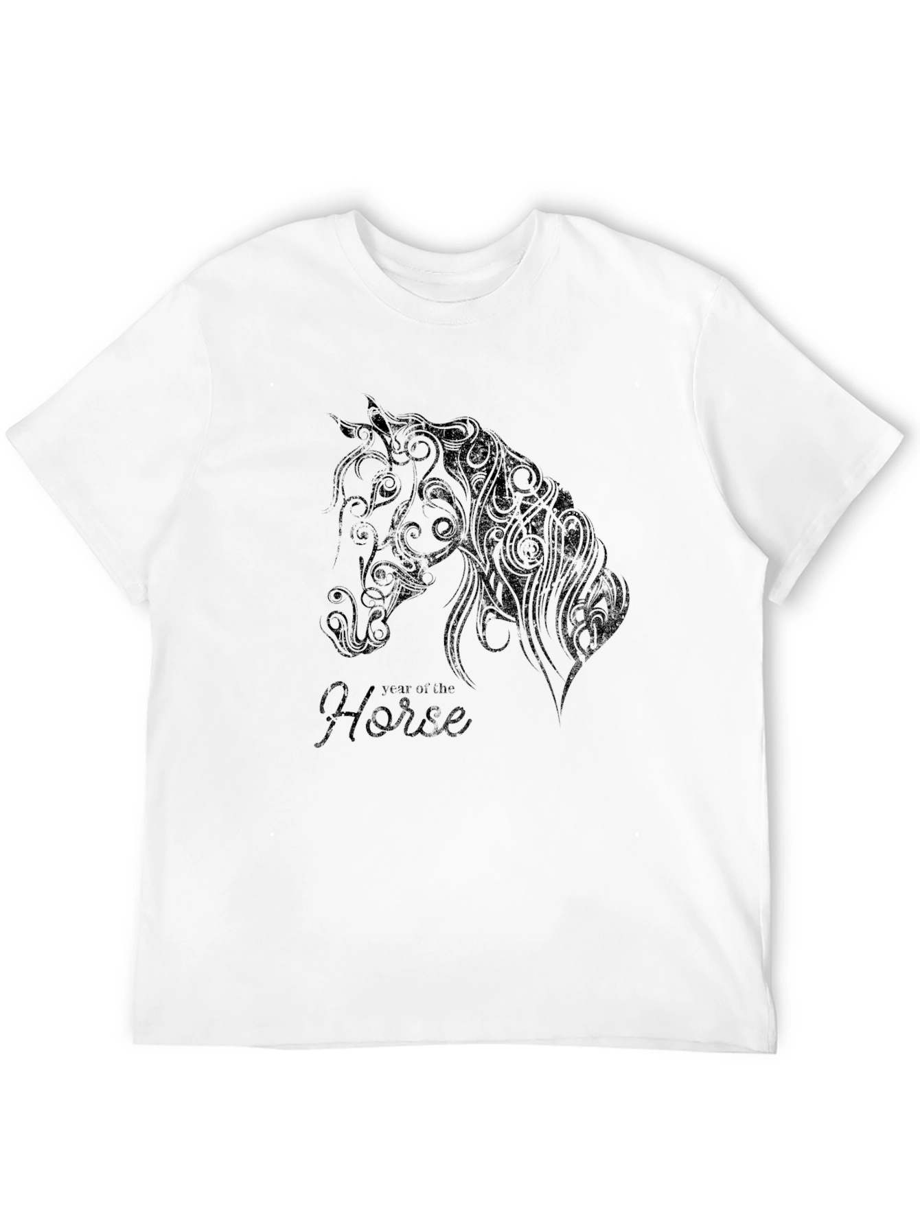 Year of the Horse Graphic Tee - Black