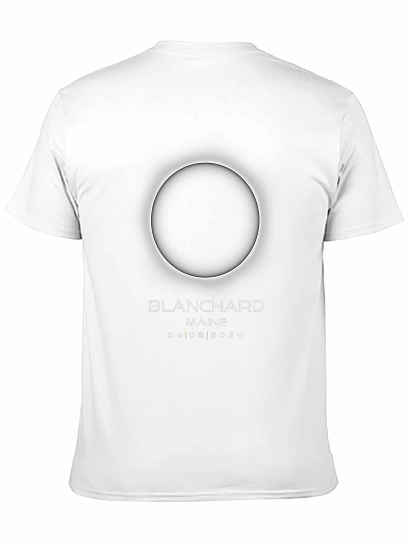 Total Solar Eclipse Blanchard Maine 2024 T-Shirt