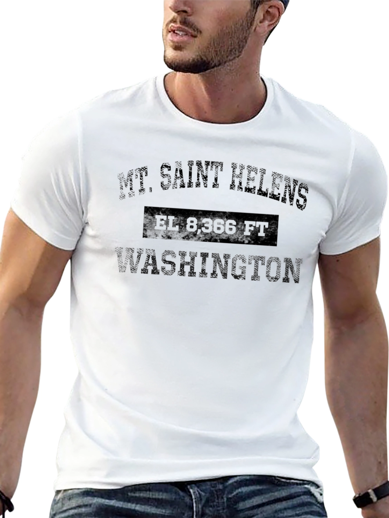 Mt. Saint Helens Washington Graphic T-Shirt