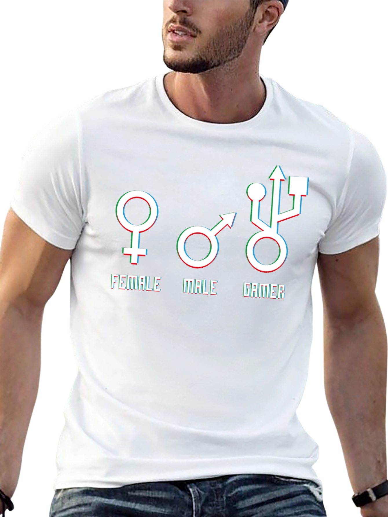 Gamer Gender T-Shirt - Funny Gaming Tee